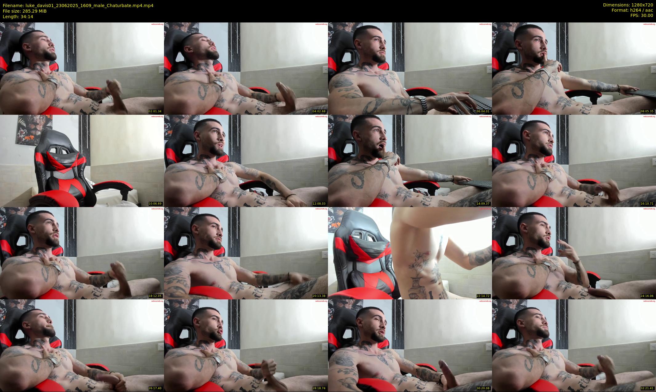 luke_davis01 — 35 minute Chaturbate male cam show recording, 720p, Jun 23, 2025