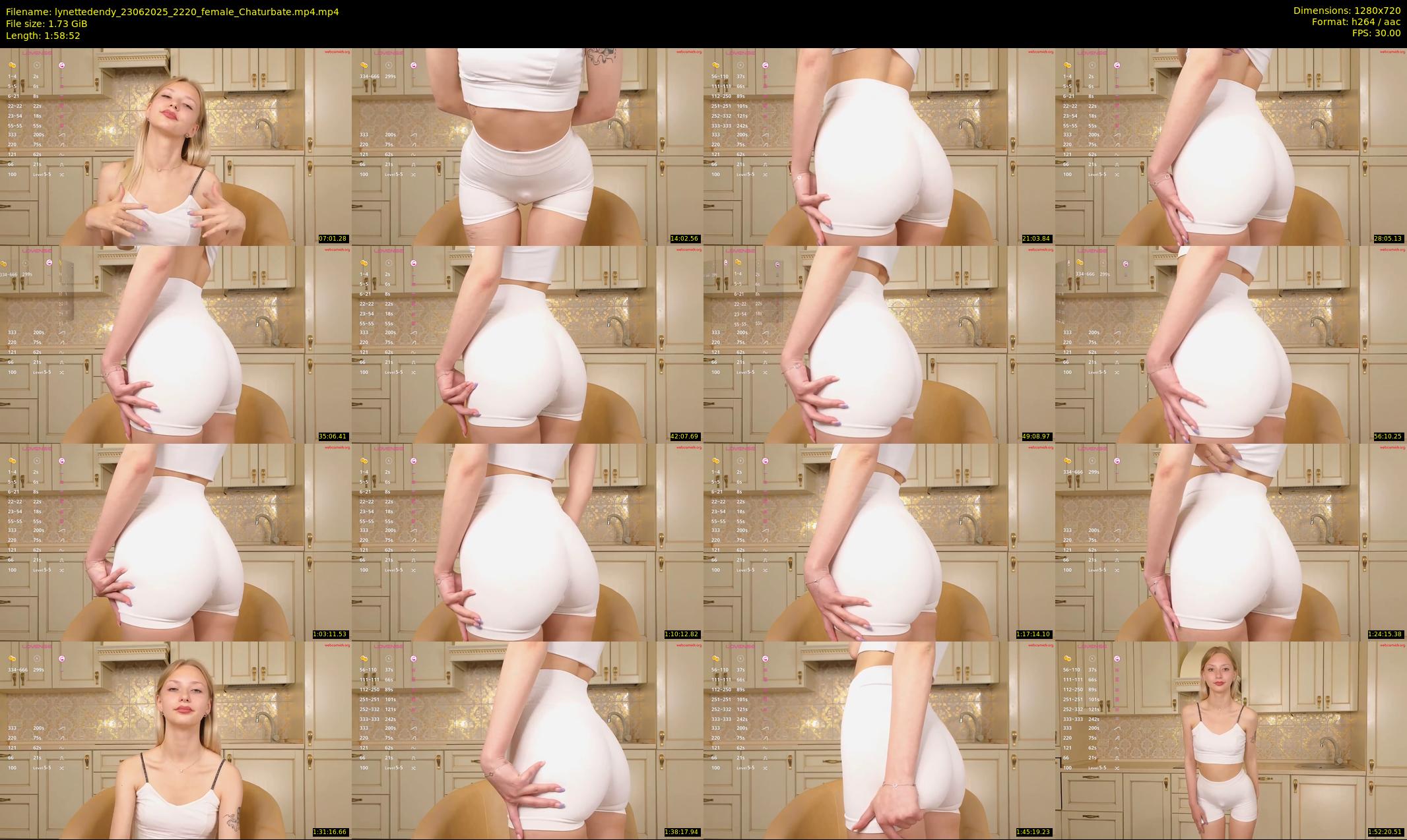 lynettedendy — 119 minute Chaturbate female cam show recording, 720p, Jun 23, 2025