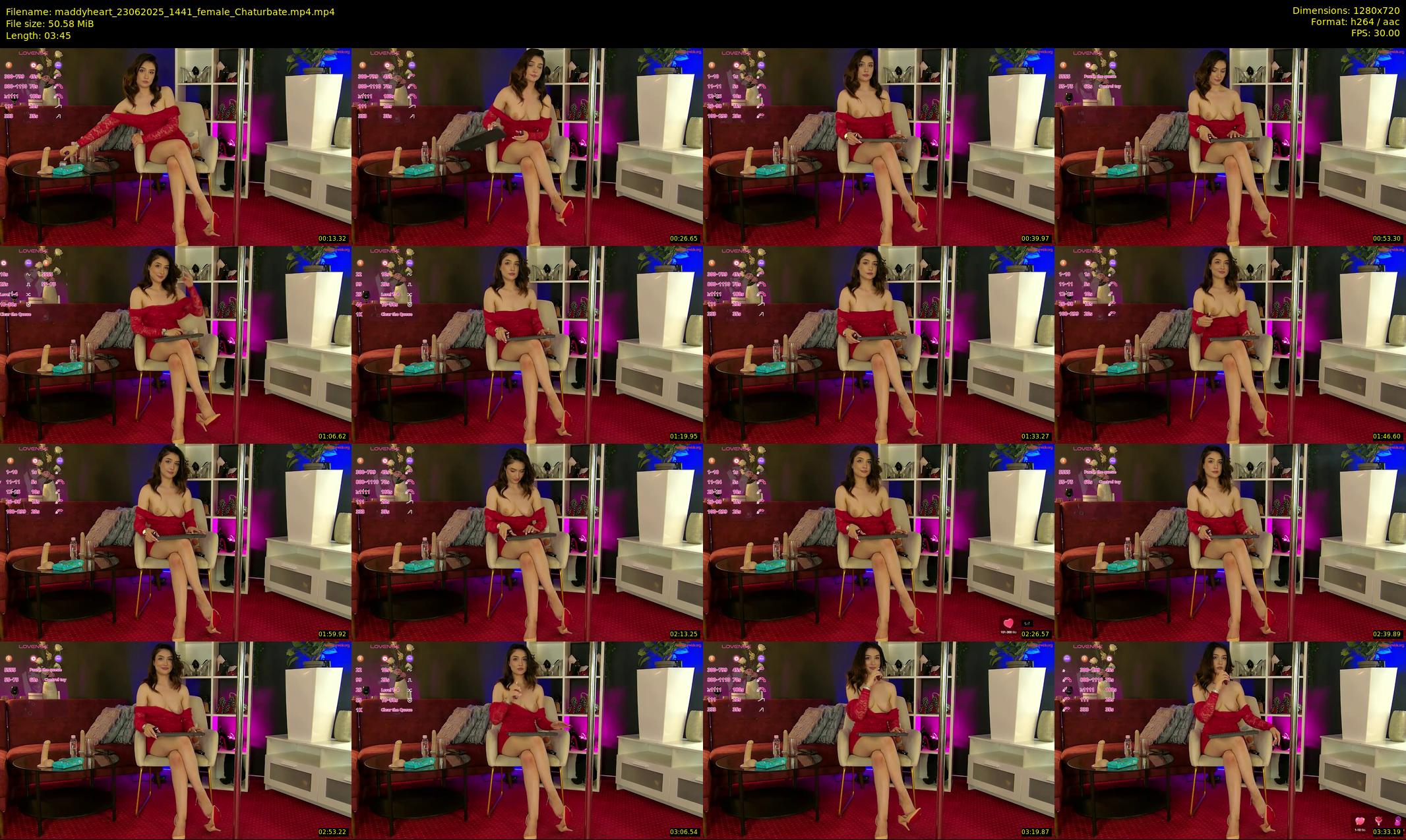 maddyheart — 4 minute Chaturbate female cam show recording, 720p, Jun 23, 2025