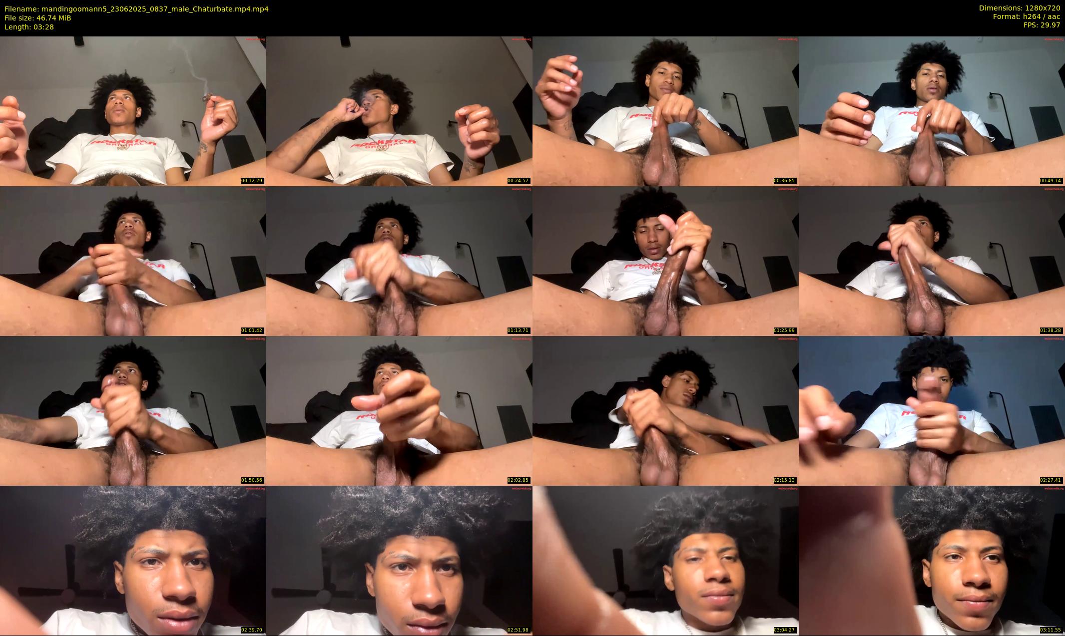 mandingoomann5 — 4 minute Chaturbate male cam show recording, 720p, Jun 23, 2025