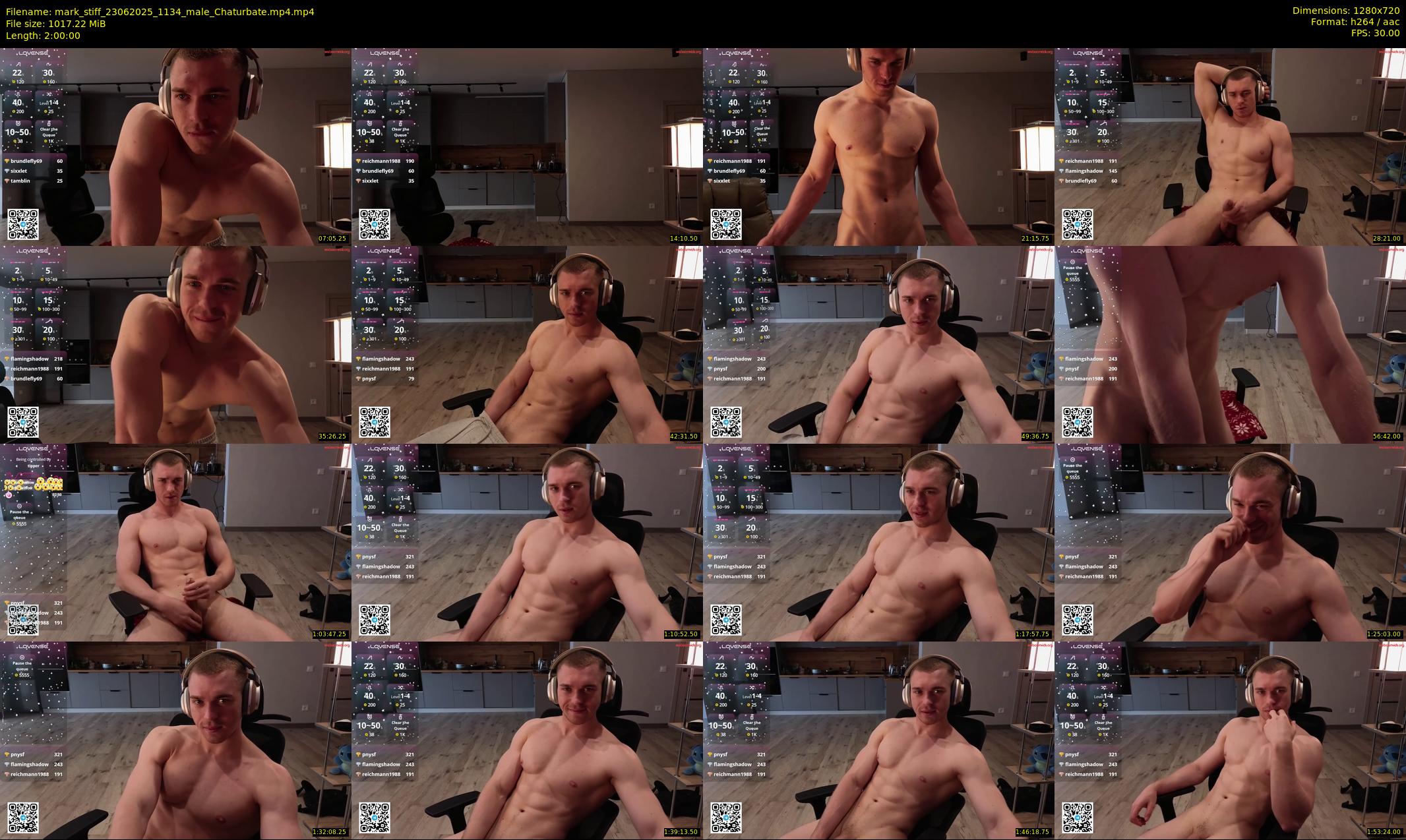 mark_stiff — 120 minute Chaturbate male cam show recording, 720p, Jun 23, 2025