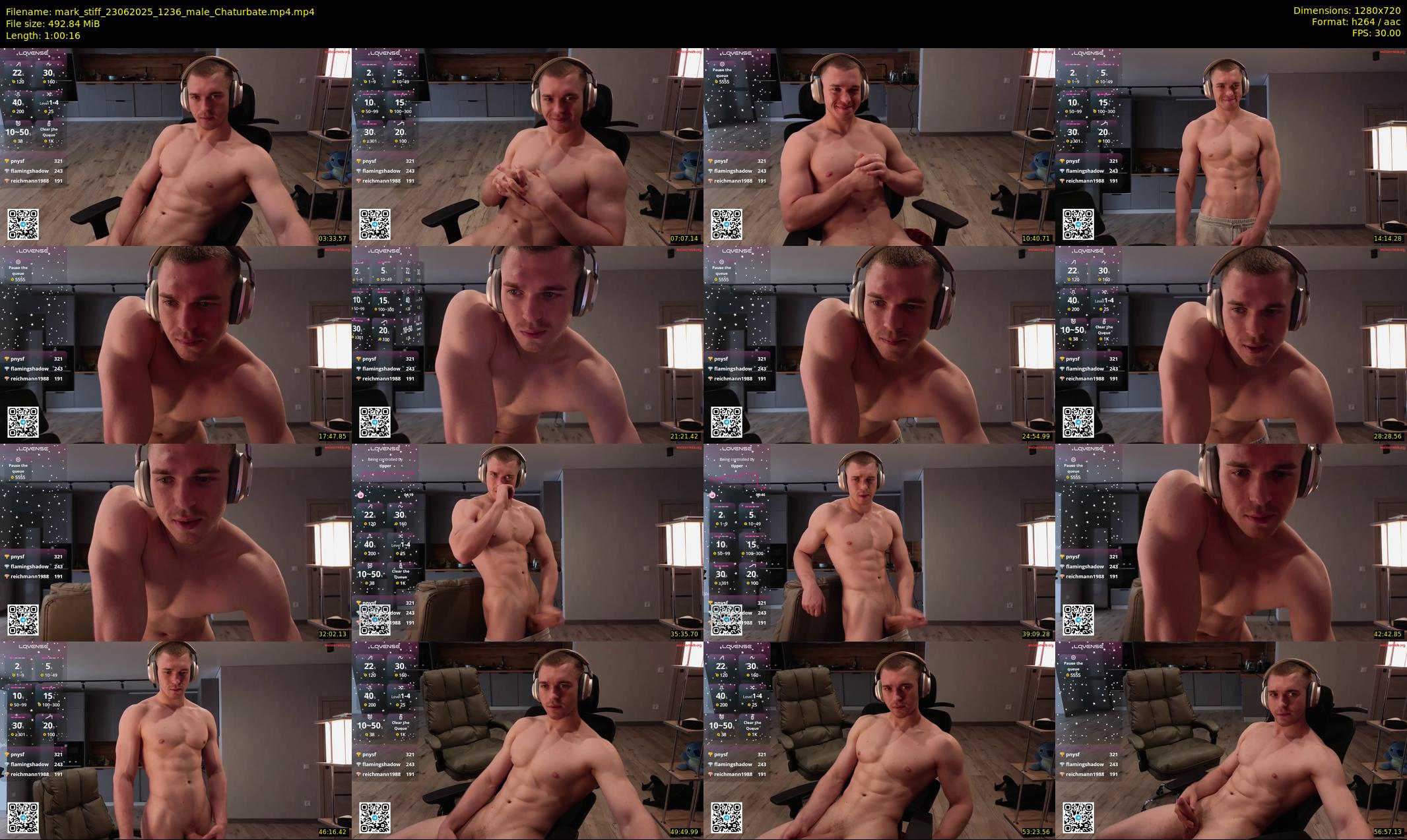 mark_stiff — 61 minute Chaturbate male cam show recording, 720p, Jun 23, 2025