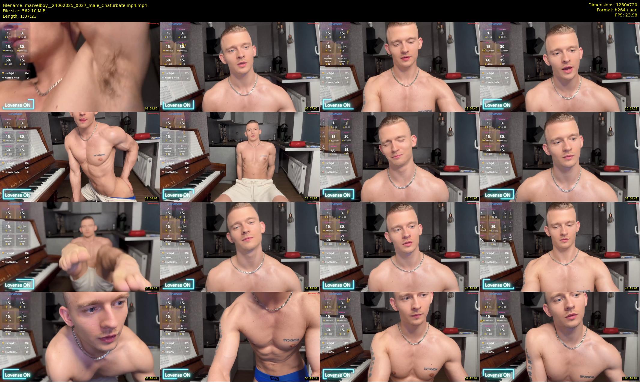 marvelboy_ — 68 minute Chaturbate male cam show recording, 720p, Jun 24, 2025