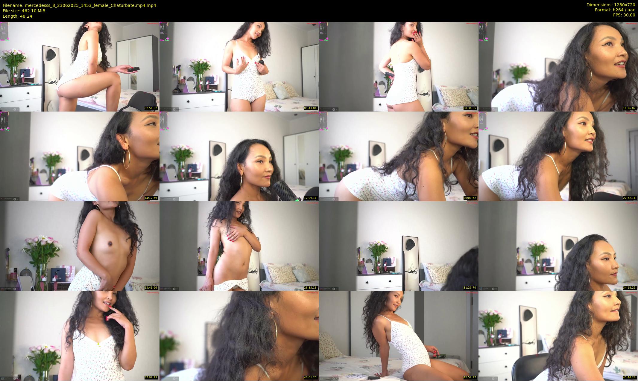 mercedesss_8 — 49 minute Chaturbate female cam show recording, 720p, Jun 23, 2025