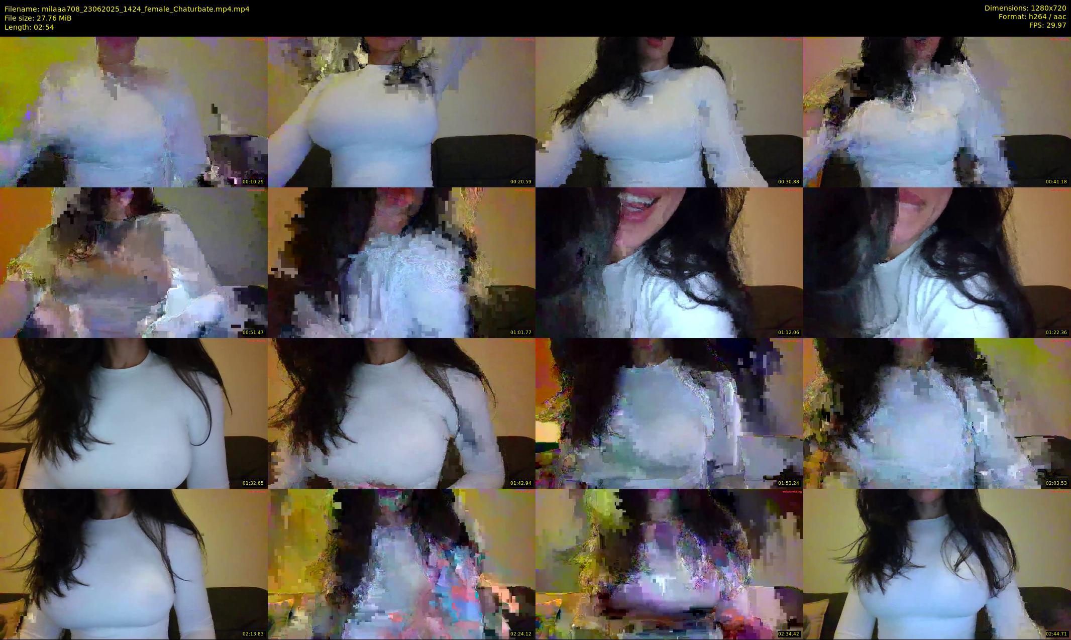 milaaa708 — 3 minute Chaturbate female cam show recording, 720p, Jun 23, 2025