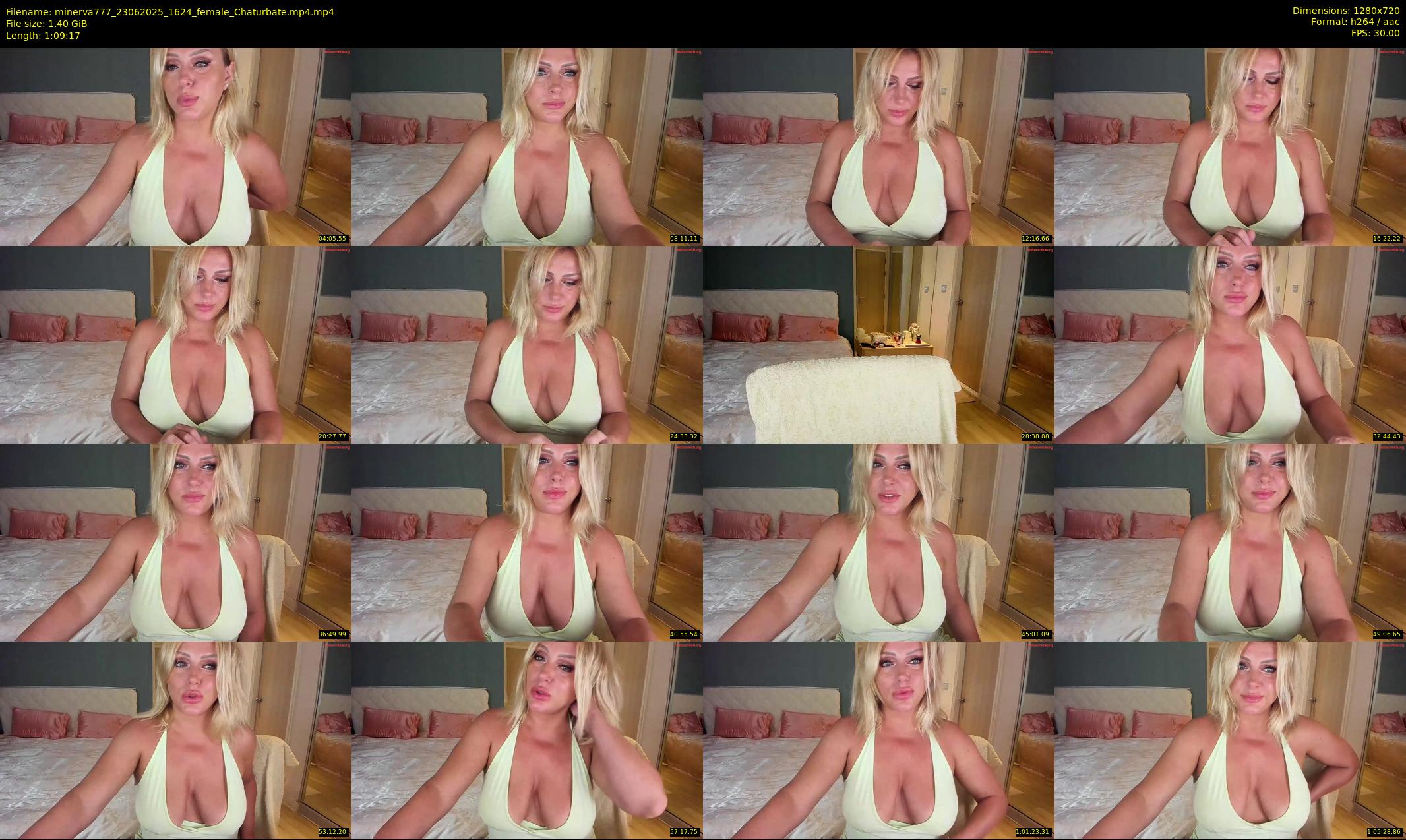 minerva777 — 70 minute Chaturbate female cam show recording, 720p, Jun 23, 2025