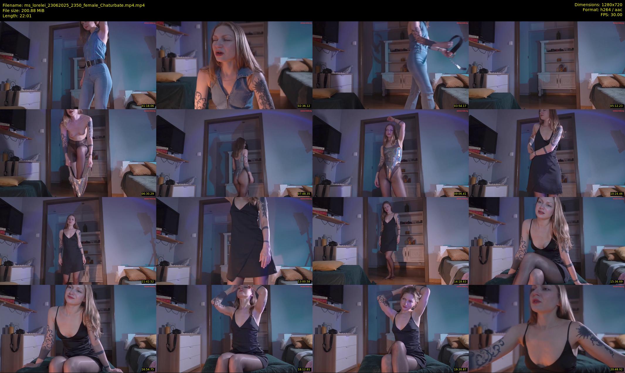 ms_lorelei — 23 minute Chaturbate female cam show recording, 720p, Jun 23, 2025
