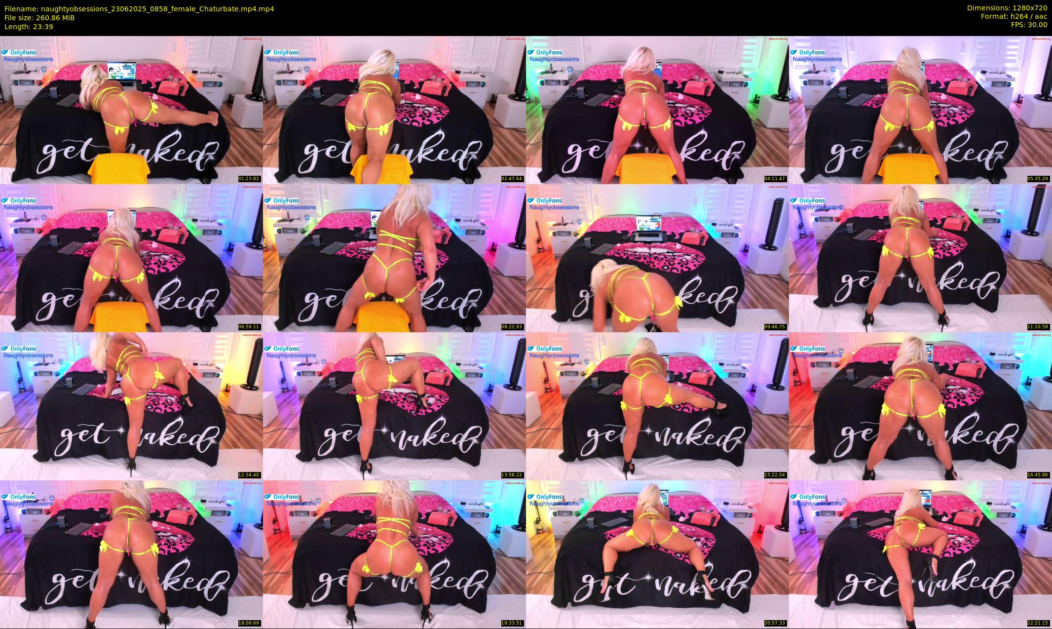 naughtyobsessions — 24 minute Chaturbate female cam show recording, 720p, Jun 23, 2025