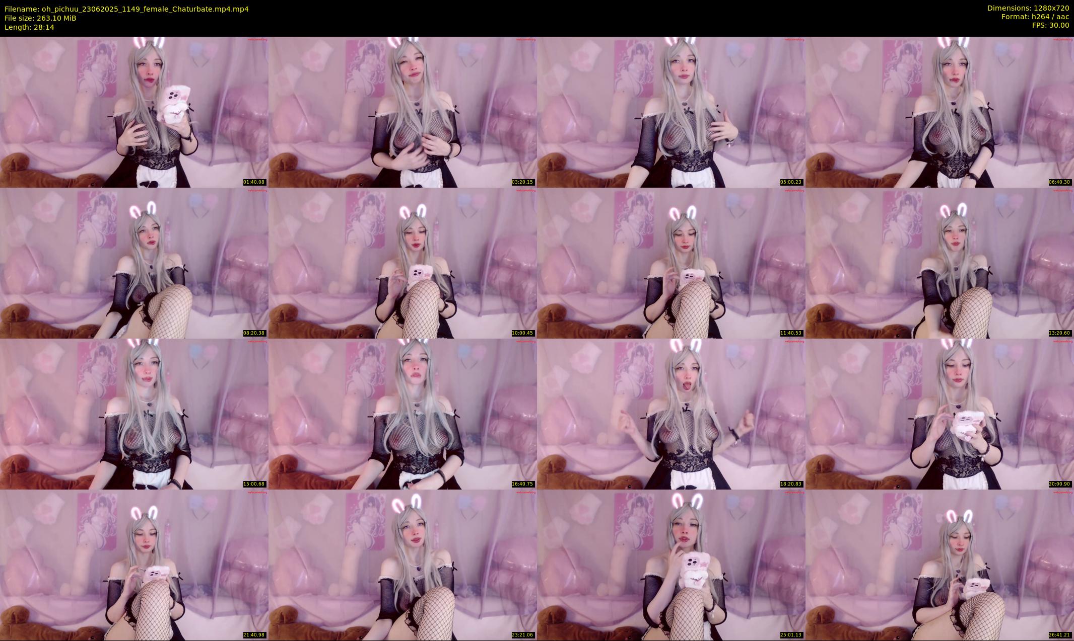 oh_pichuu — 29 minute Chaturbate female cam show recording, 720p, Jun 23, 2025