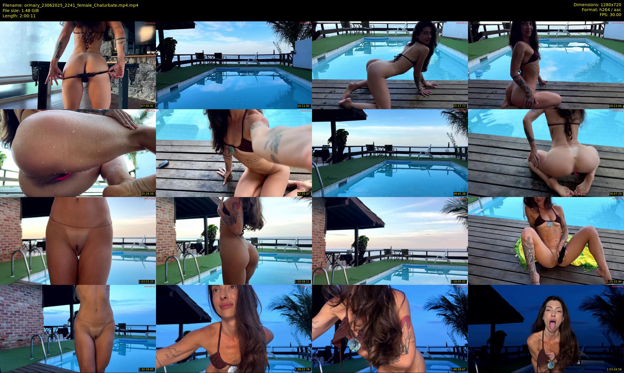 ormary — 121 minute Chaturbate female cam show recording, 720p, Jun 23, 2025
