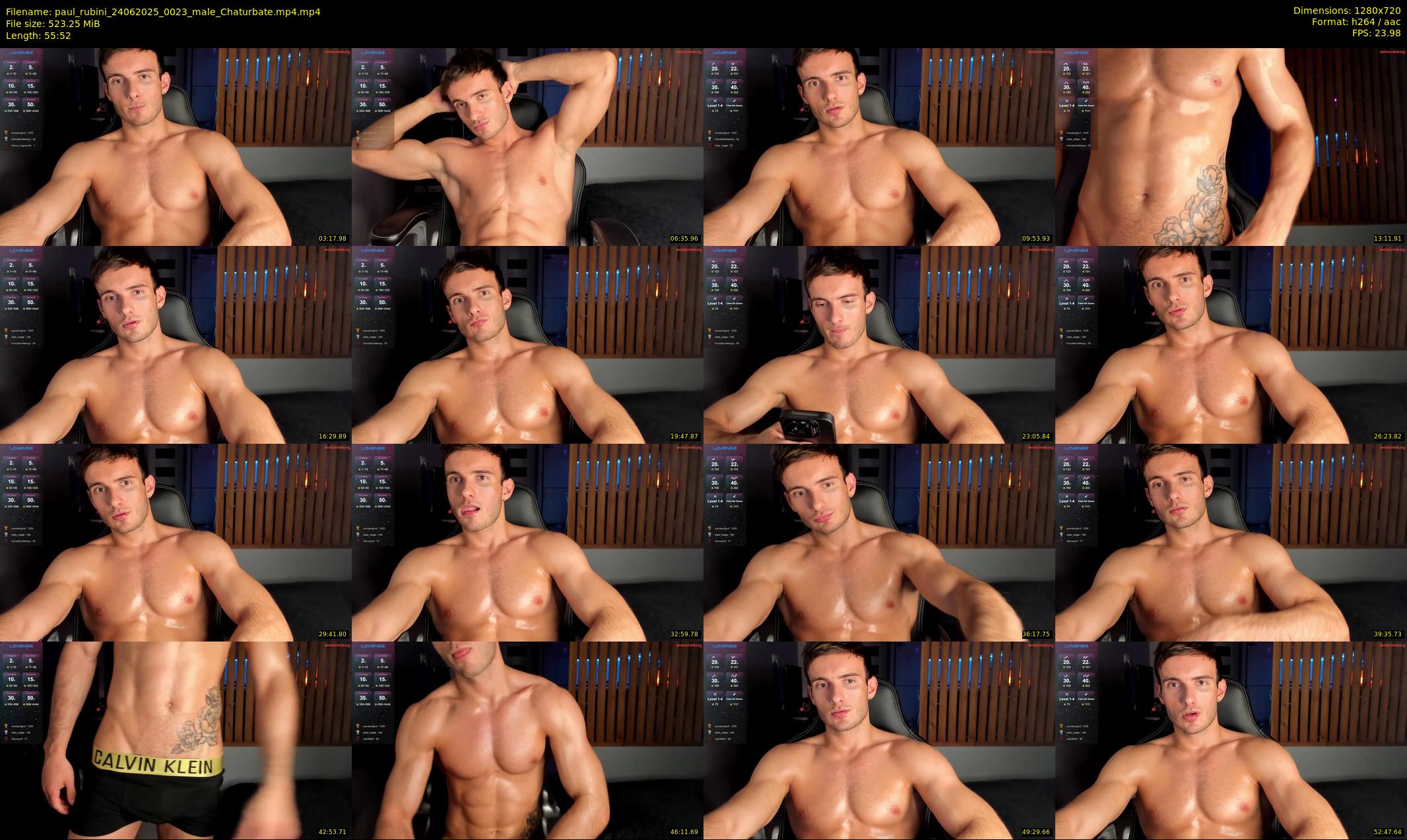 paul_rubini — 56 minute Chaturbate male cam show recording, 720p, Jun 24, 2025