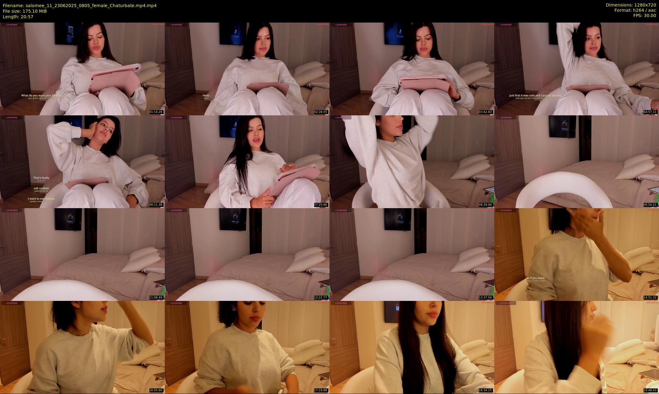 salomee_11 — 21 minute Chaturbate female cam show recording, 720p, Jun 23, 2025
