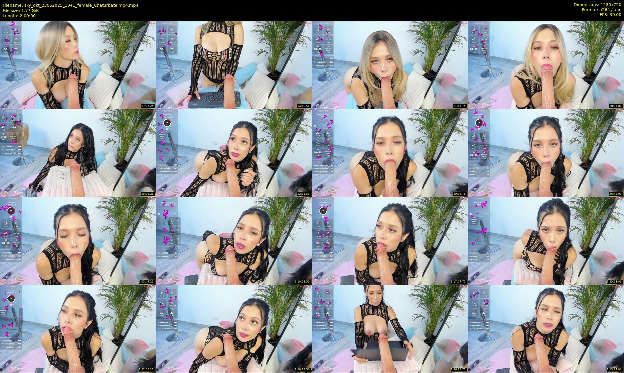 sky_dkt — 120 minute Chaturbate female cam show recording, 720p, Jun 23, 2025