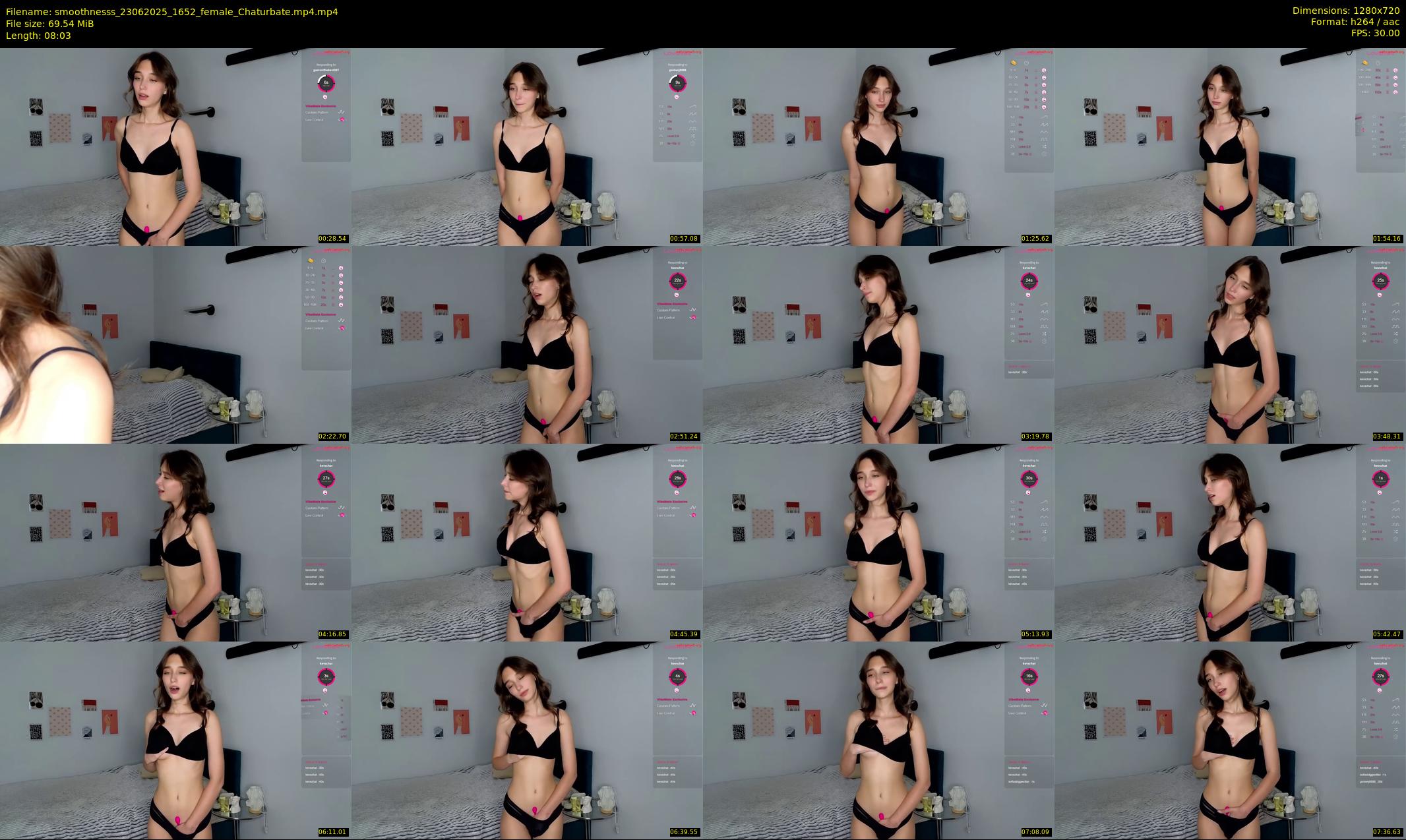 smoothnesss — 9 minute Chaturbate female cam show recording, 720p, Jun 23, 2025