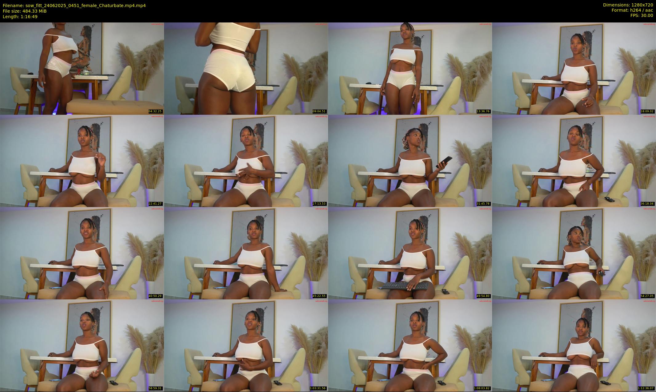 sow_fitt — 77 minute Chaturbate female cam show recording, 720p, Jun 24, 2025