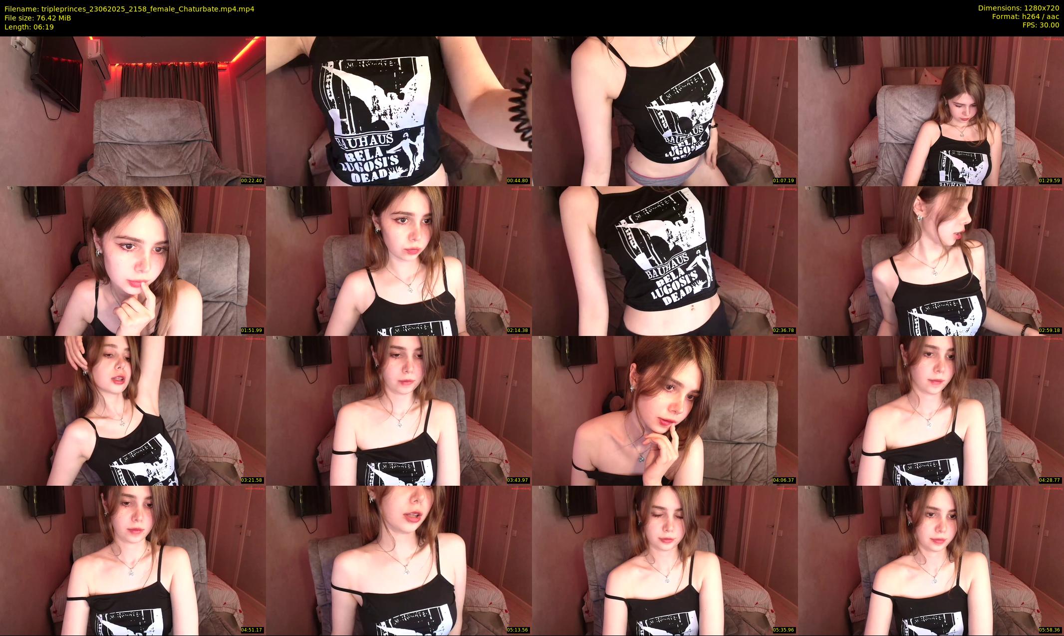 tripleprinces — 7 minute Chaturbate female cam show recording, 720p, Jun 23, 2025