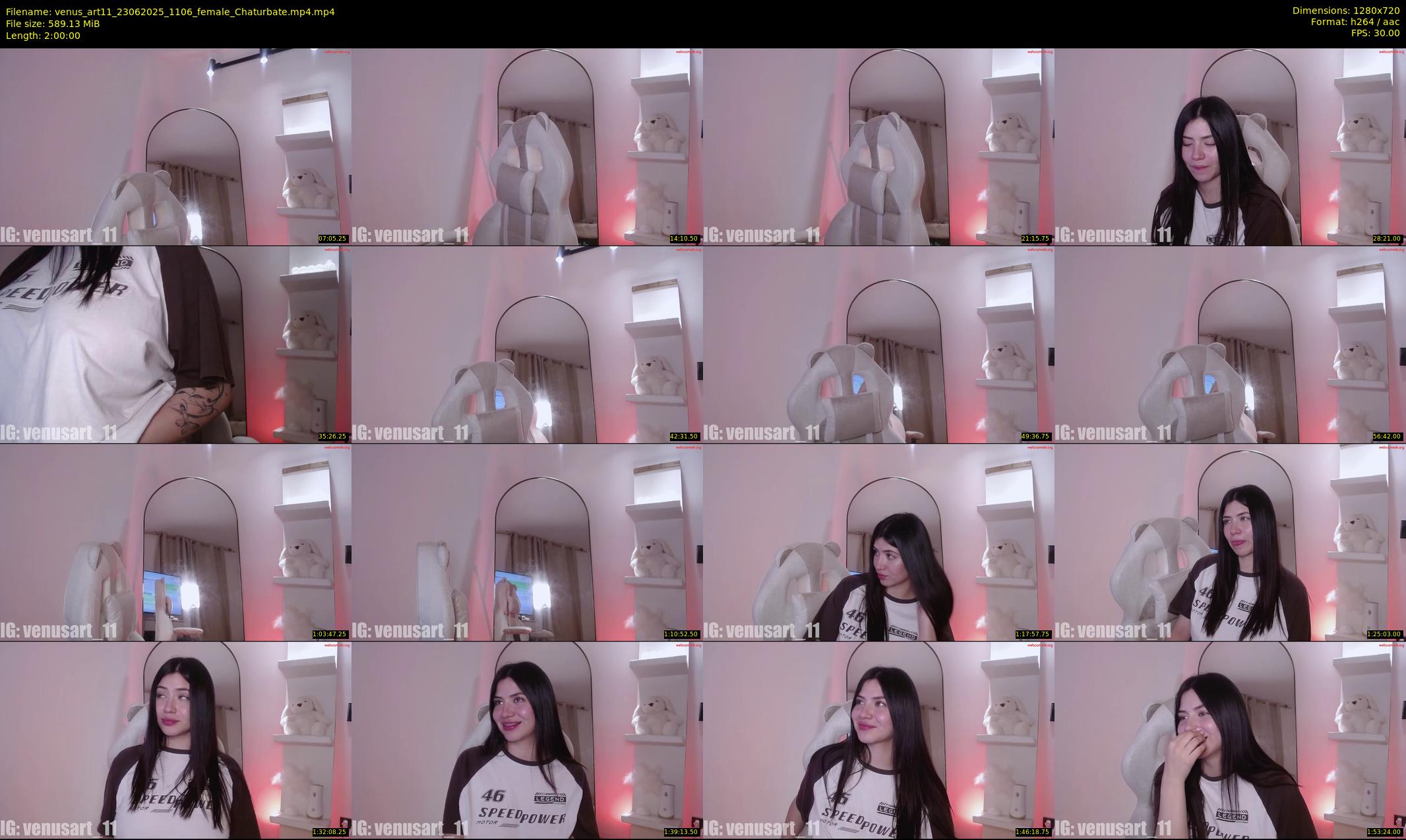 venus_art11 — 120 minute Chaturbate female cam show recording, 720p, Jun 23, 2025