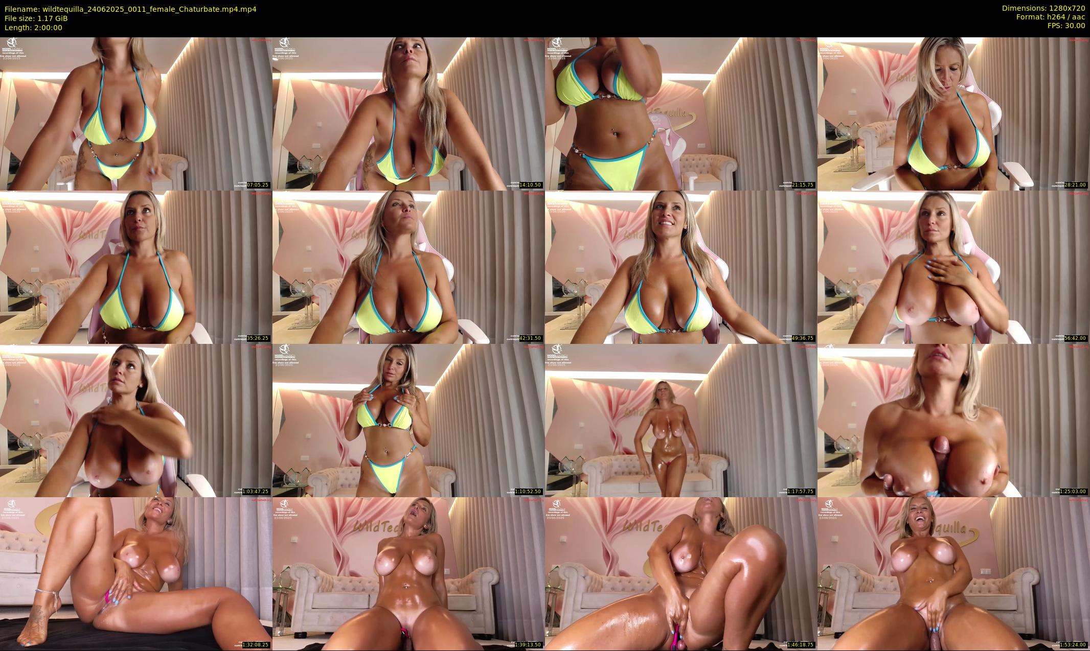 wildtequilla — 120 minute Chaturbate couple cam show recording, 720p, Jun 24, 2025