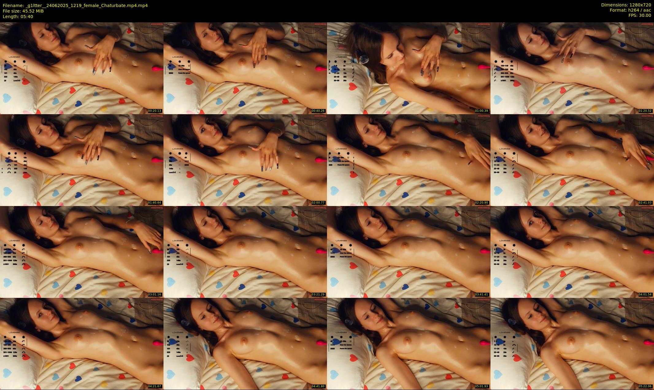_g1ltter_ — 6 minute Chaturbate female cam show recording, 720p, Jun 24, 2025