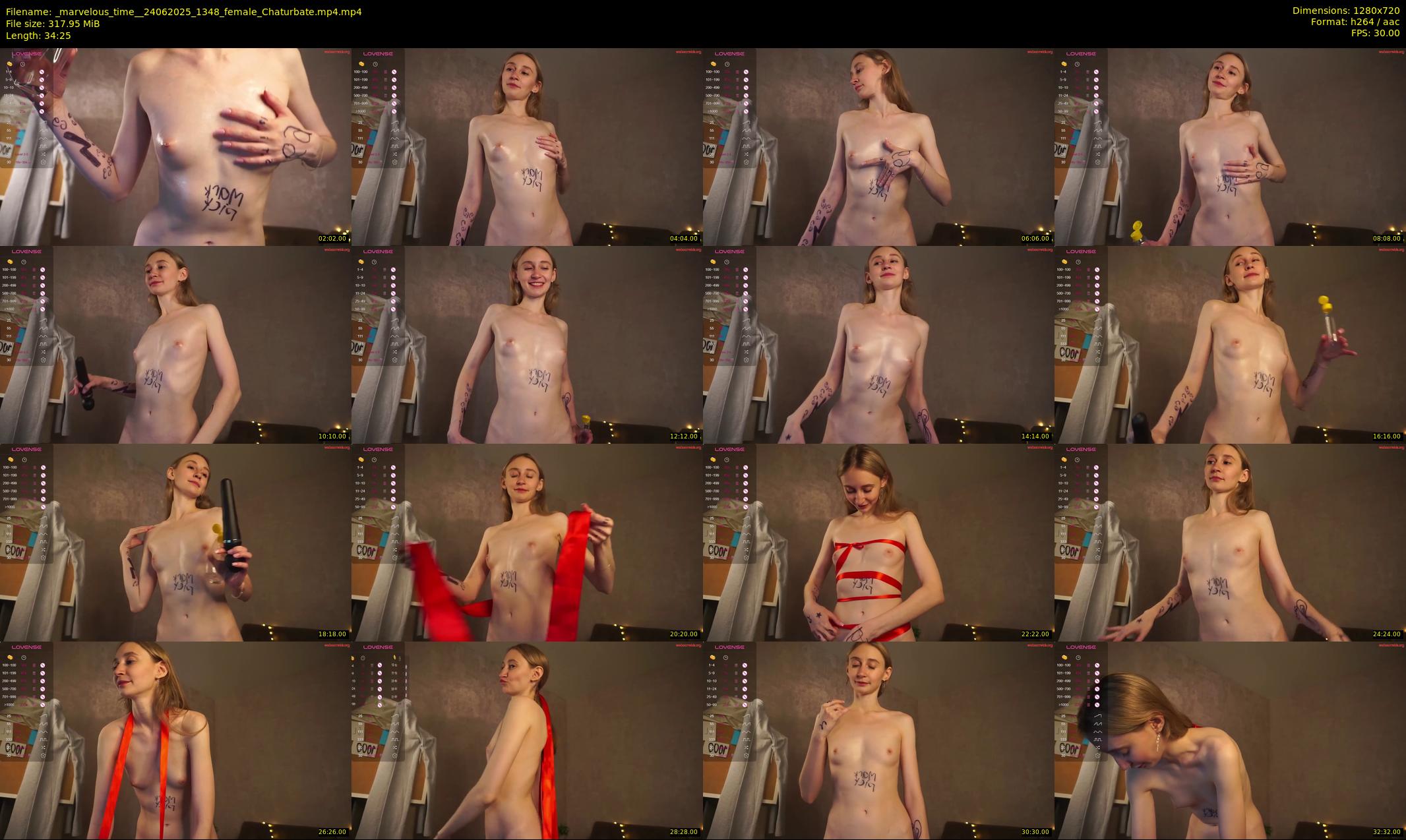 _marvelous_time_ — 35 minute Chaturbate female cam show recording, 720p, Jun 24, 2025