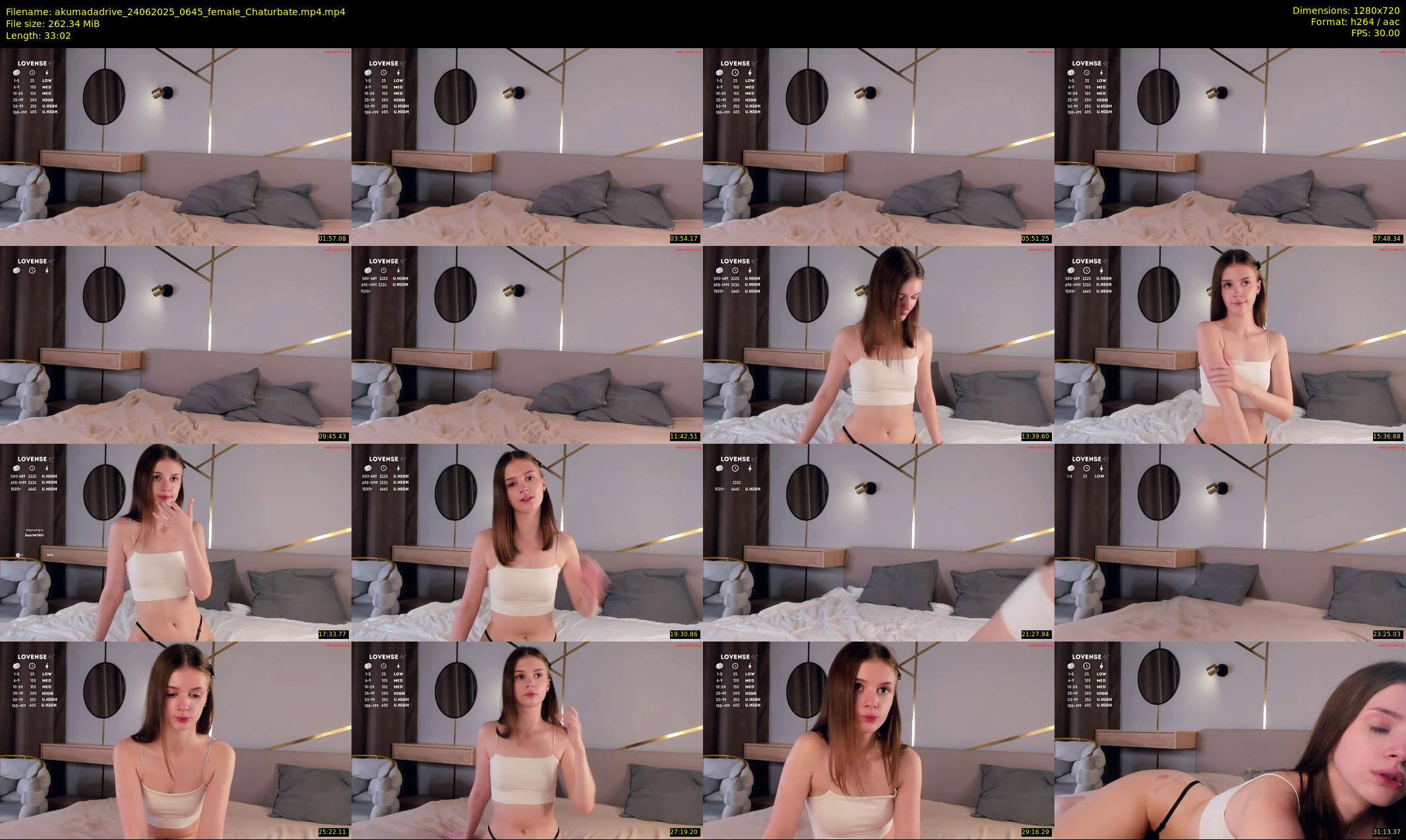 akumadadrive — 34 minute Chaturbate female cam show recording, 720p, Jun 24, 2025