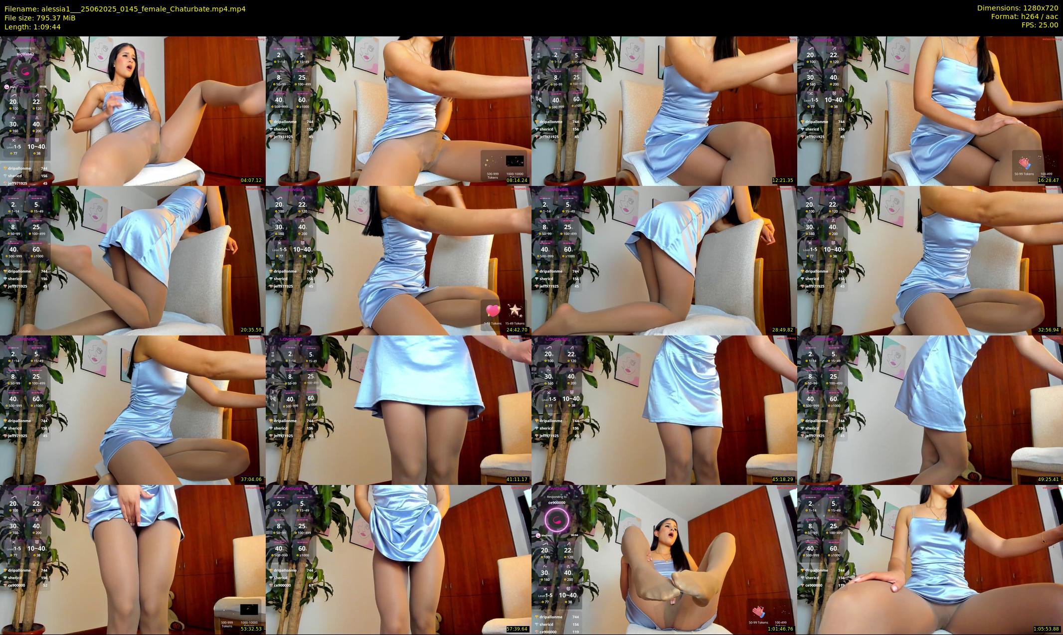 alessia1__ — 70 minute Chaturbate female cam show recording, 720p, Jun 25, 2025
