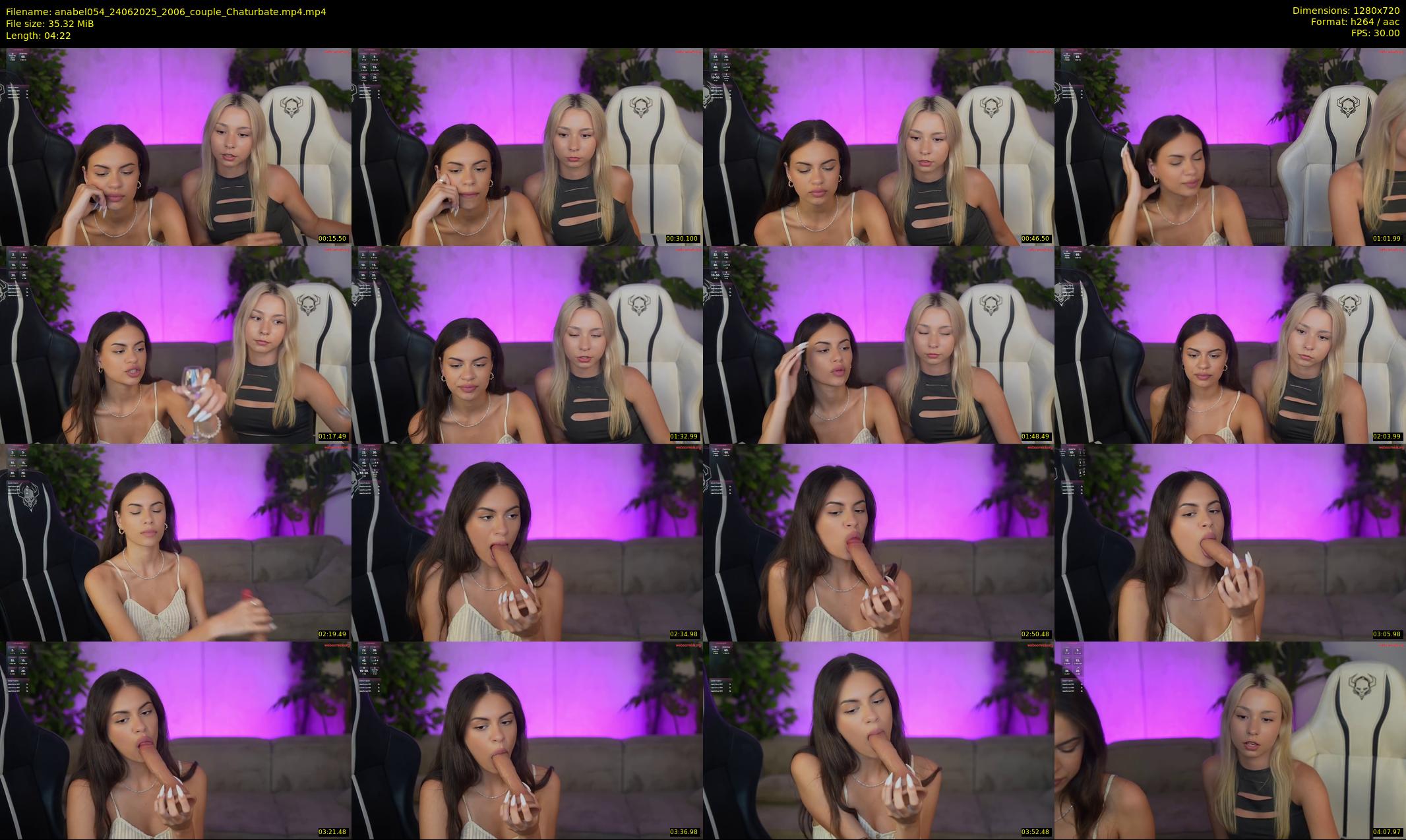anabel054 — 5 minute Chaturbate female cam show recording, 720p, Jun 24, 2025