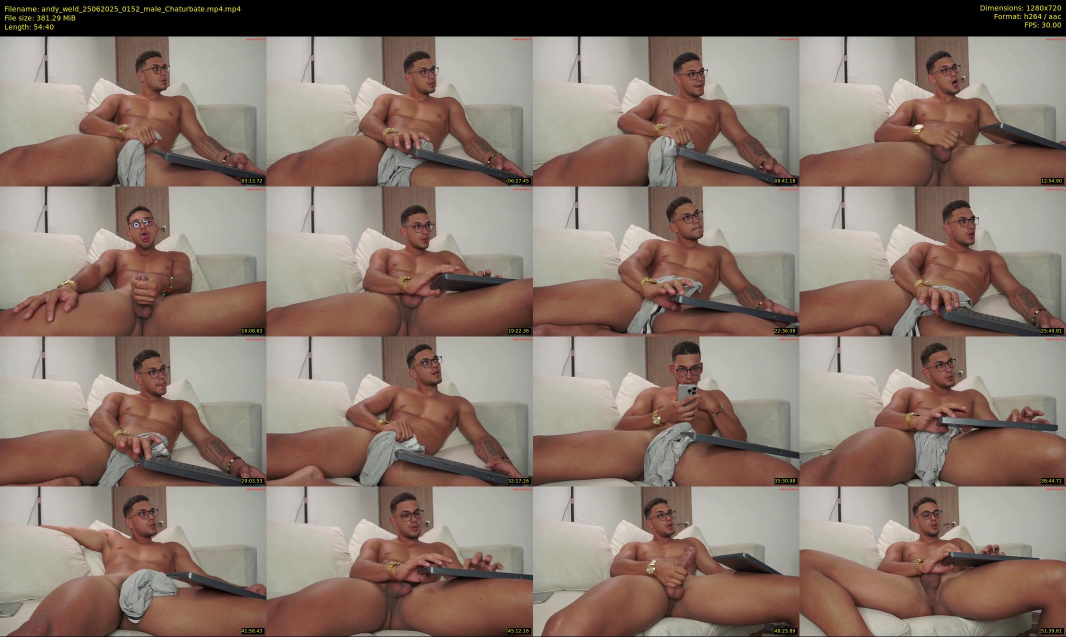 andy_weld — 55 minute Chaturbate male cam show recording, 720p, Jun 25, 2025