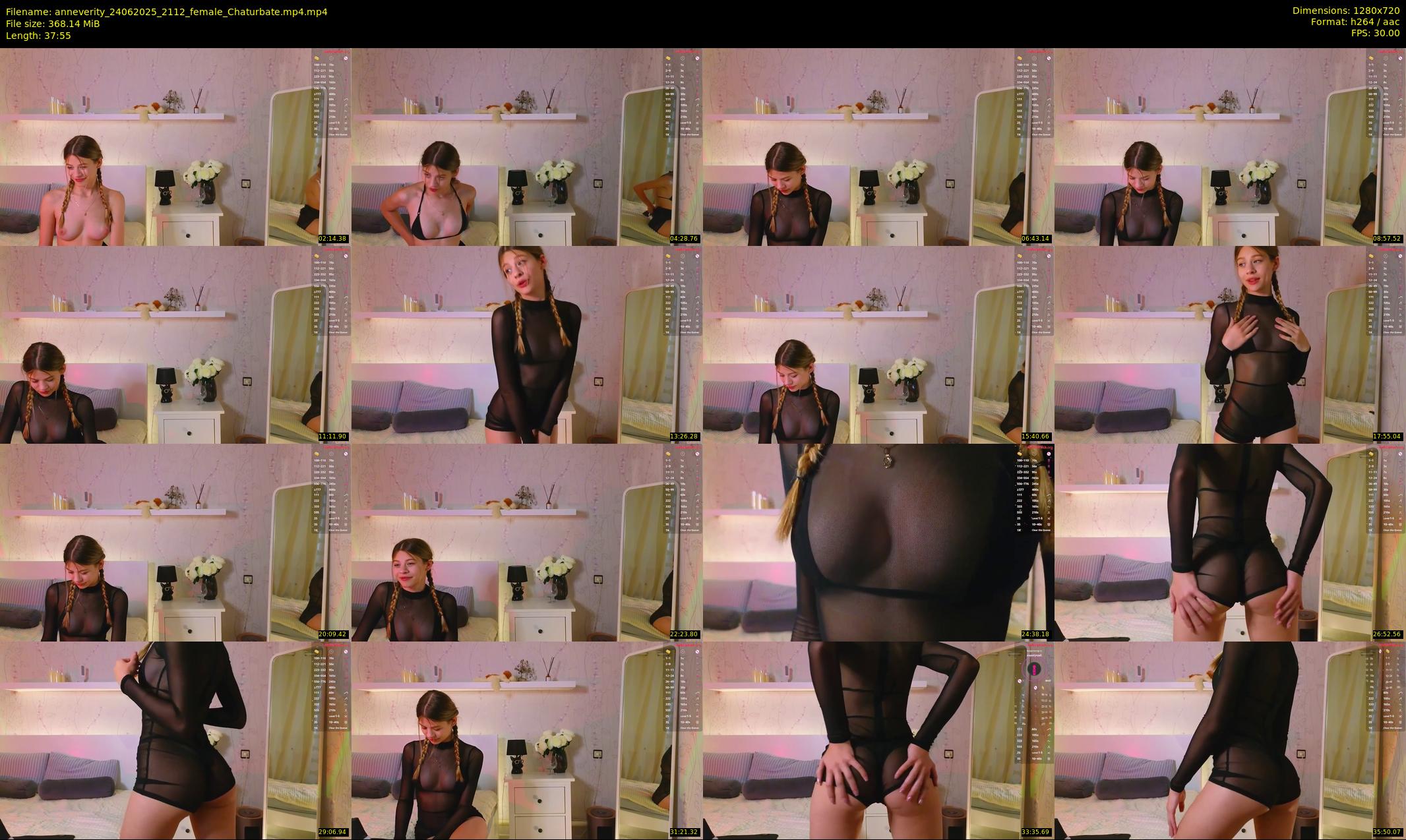 anneverity — 38 minute Chaturbate female cam show recording, 720p, Jun 24, 2025