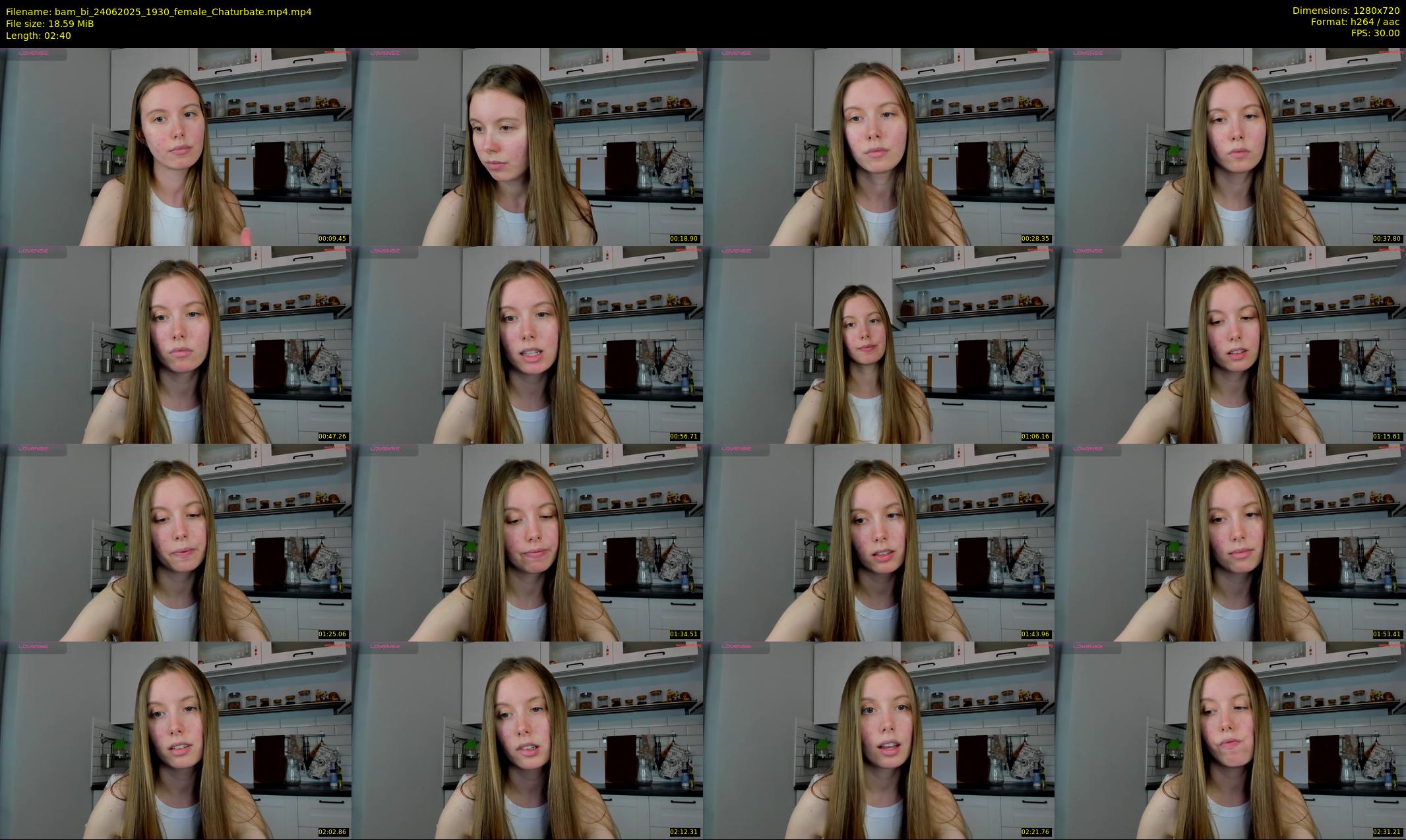 bam_bi — 3 minute Chaturbate female cam show recording, 720p, Jun 24, 2025