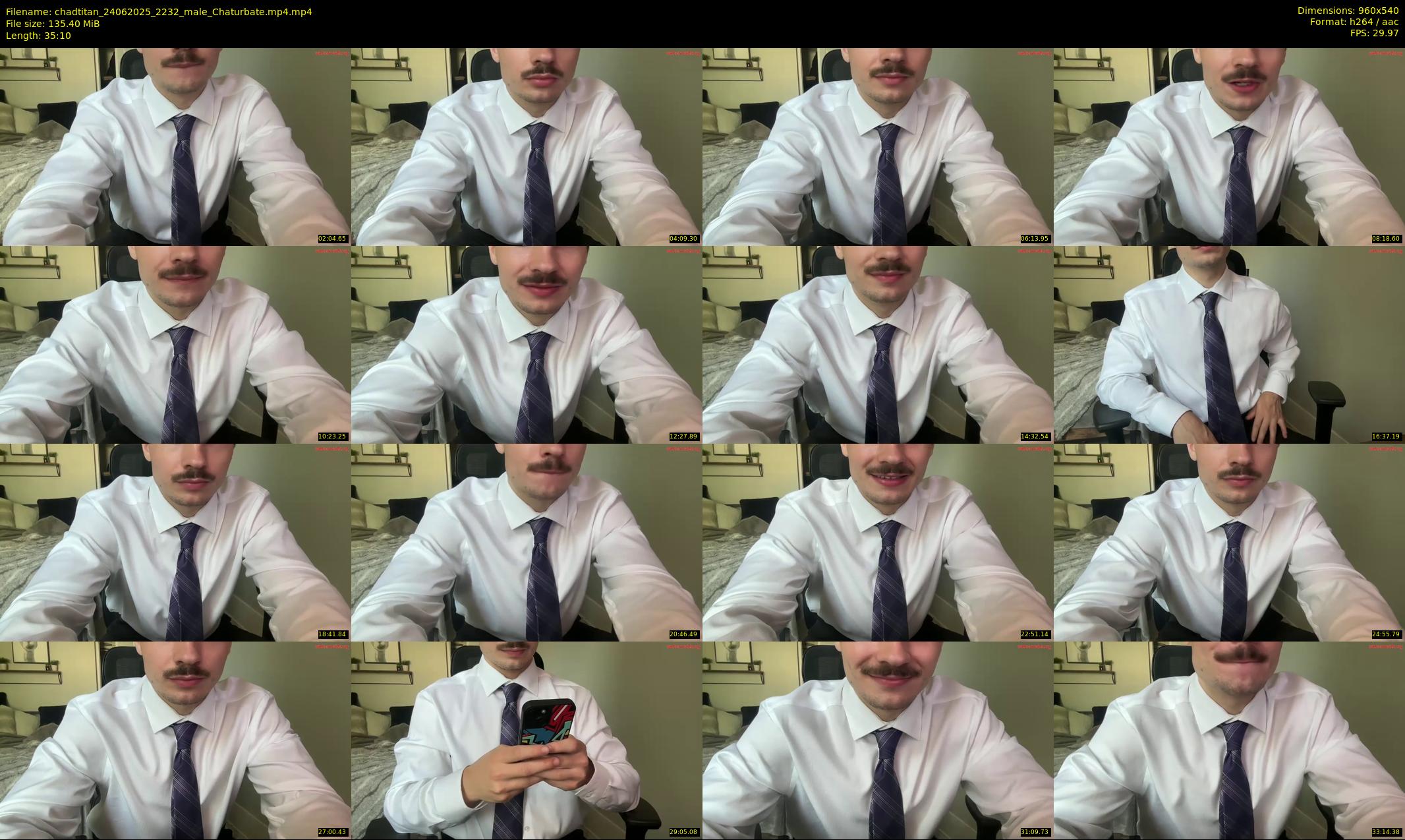 chadtitan — 36 minute Chaturbate male cam show recording, 480p, Jun 24, 2025