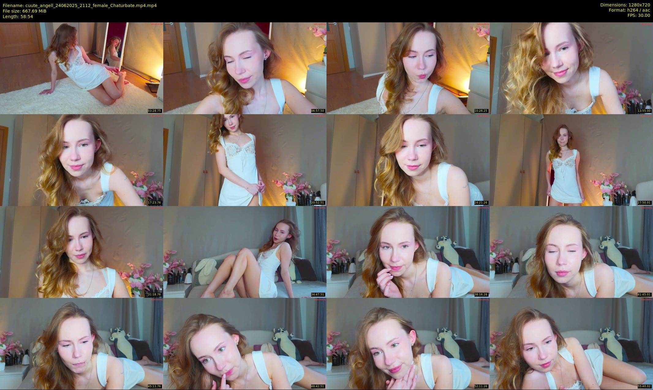cuute_angell — 59 minute Chaturbate female cam show recording, 720p, Jun 24, 2025