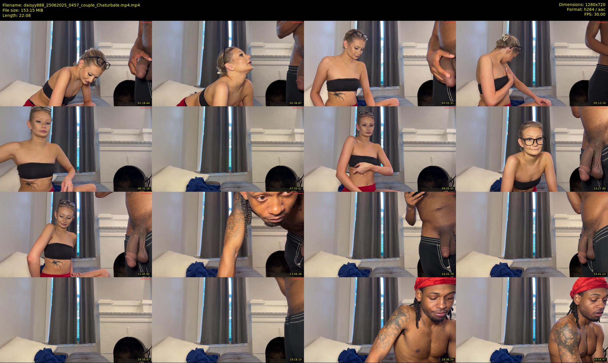 daisyy888 — 23 minute Chaturbate couple cam show recording, 720p, Jun 25, 2025
