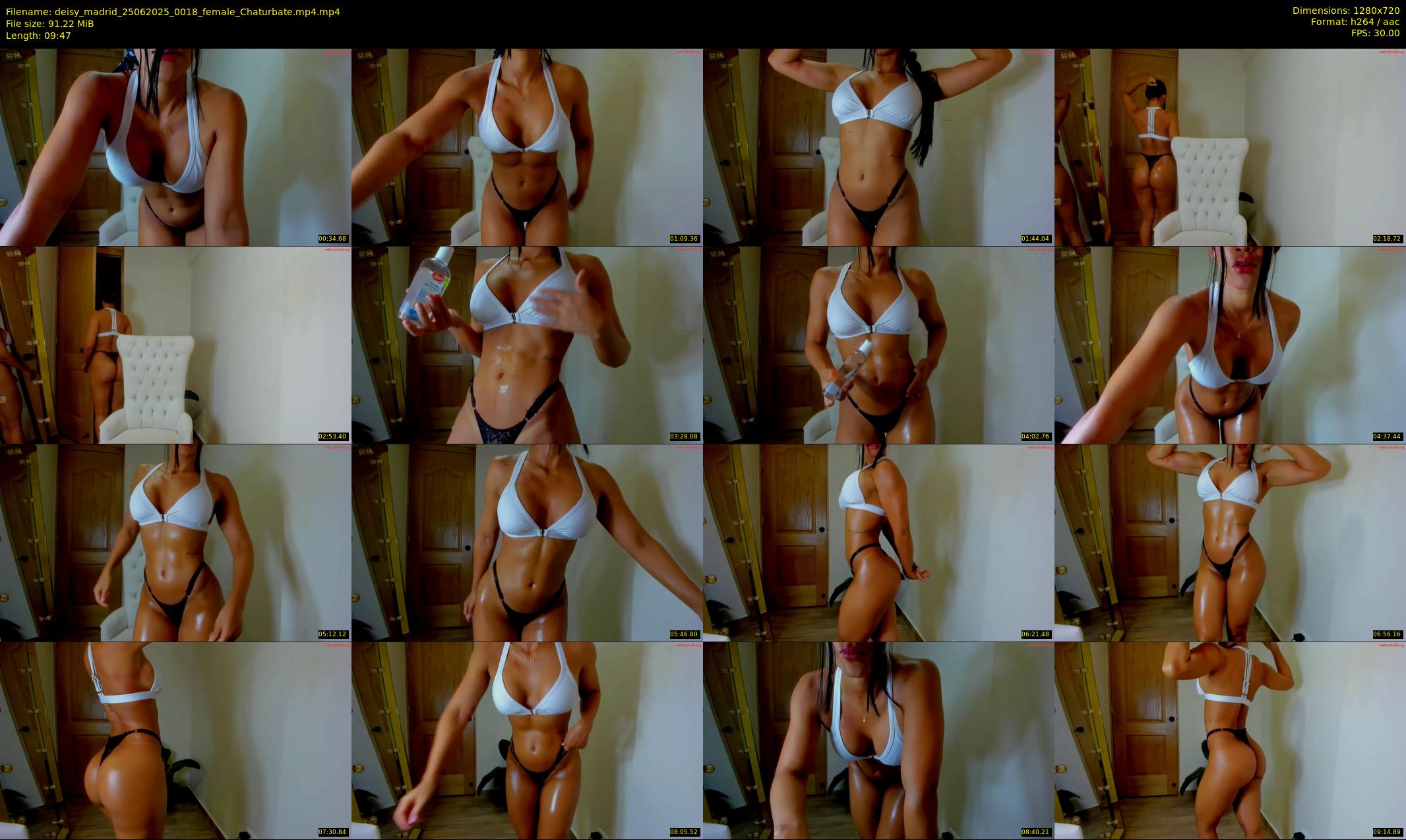 deisy_madrid — 10 minute Chaturbate female cam show recording, 720p, Jun 25, 2025