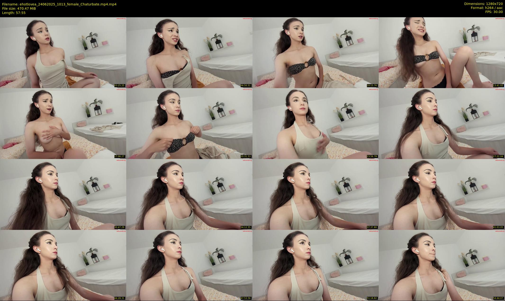 ehotlovea — 58 minute Chaturbate female cam show recording, 720p, Jun 24, 2025