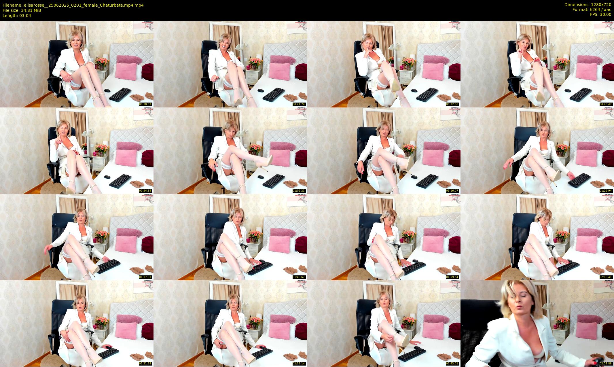elisarosse_ — 4 minute Chaturbate female cam show recording, 720p, Jun 25, 2025