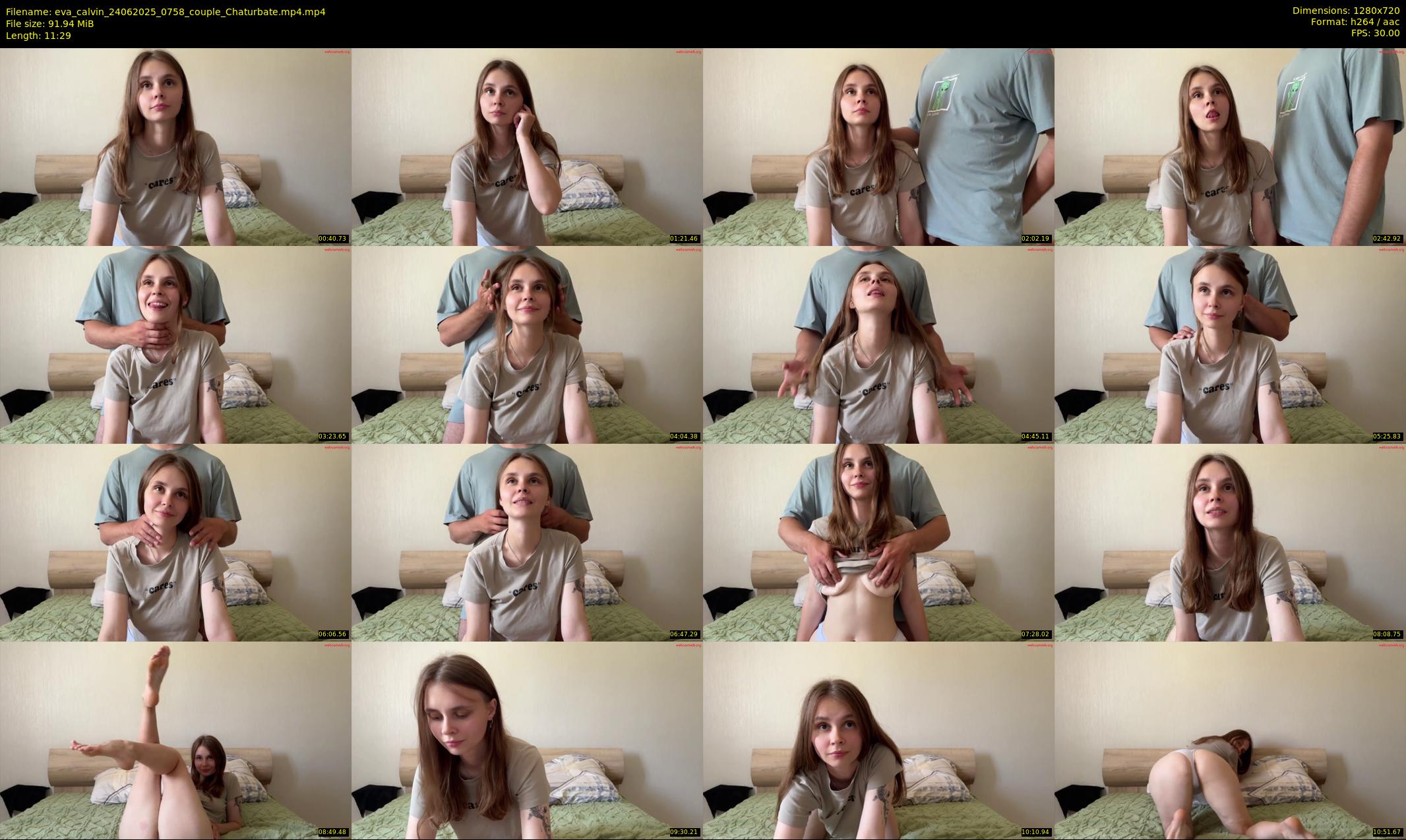eva_calvin — 12 minute Chaturbate couple cam show recording, 720p, Jun 24, 2025