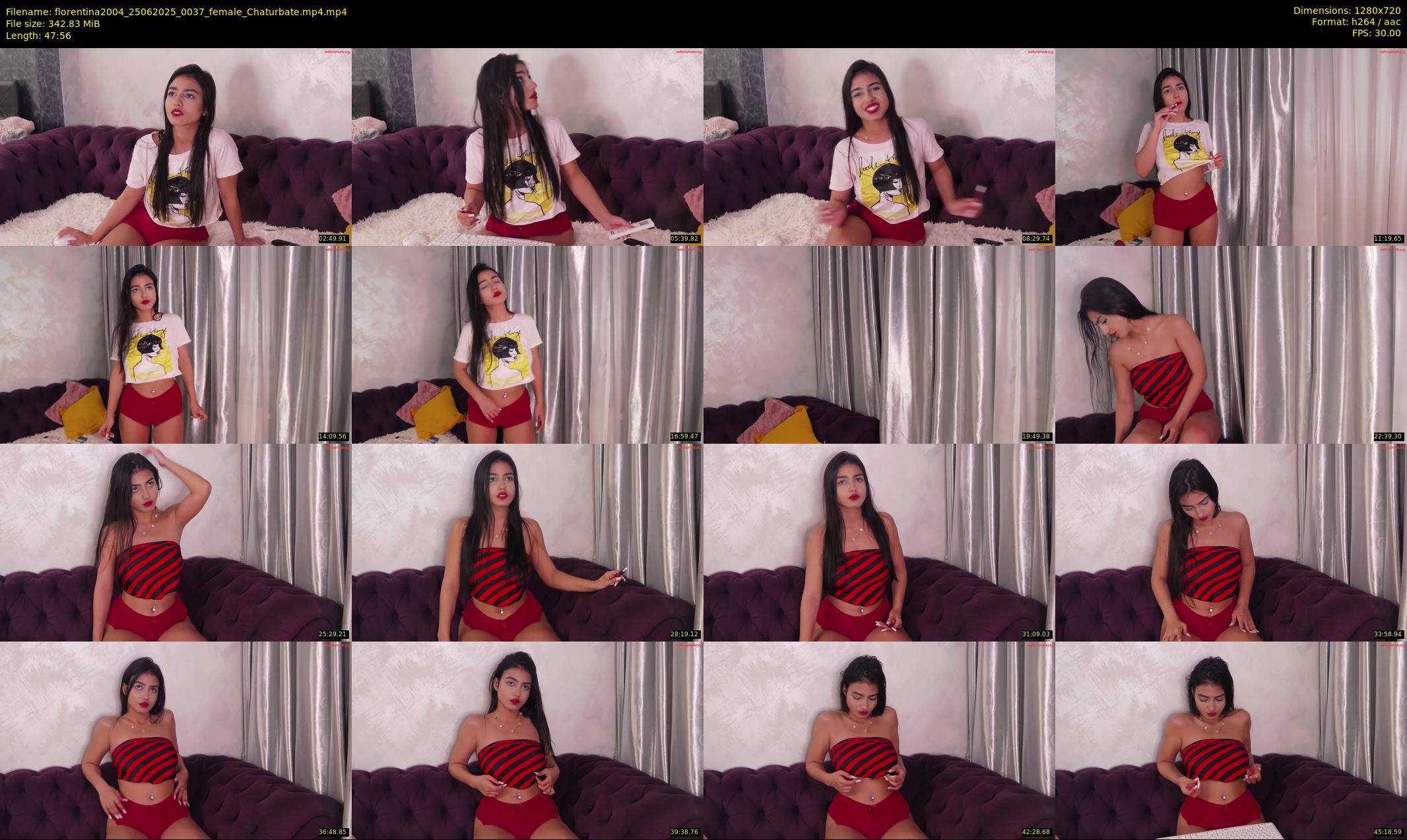 florentina2004 — 48 minute Chaturbate female cam show recording, 720p, Jun 25, 2025