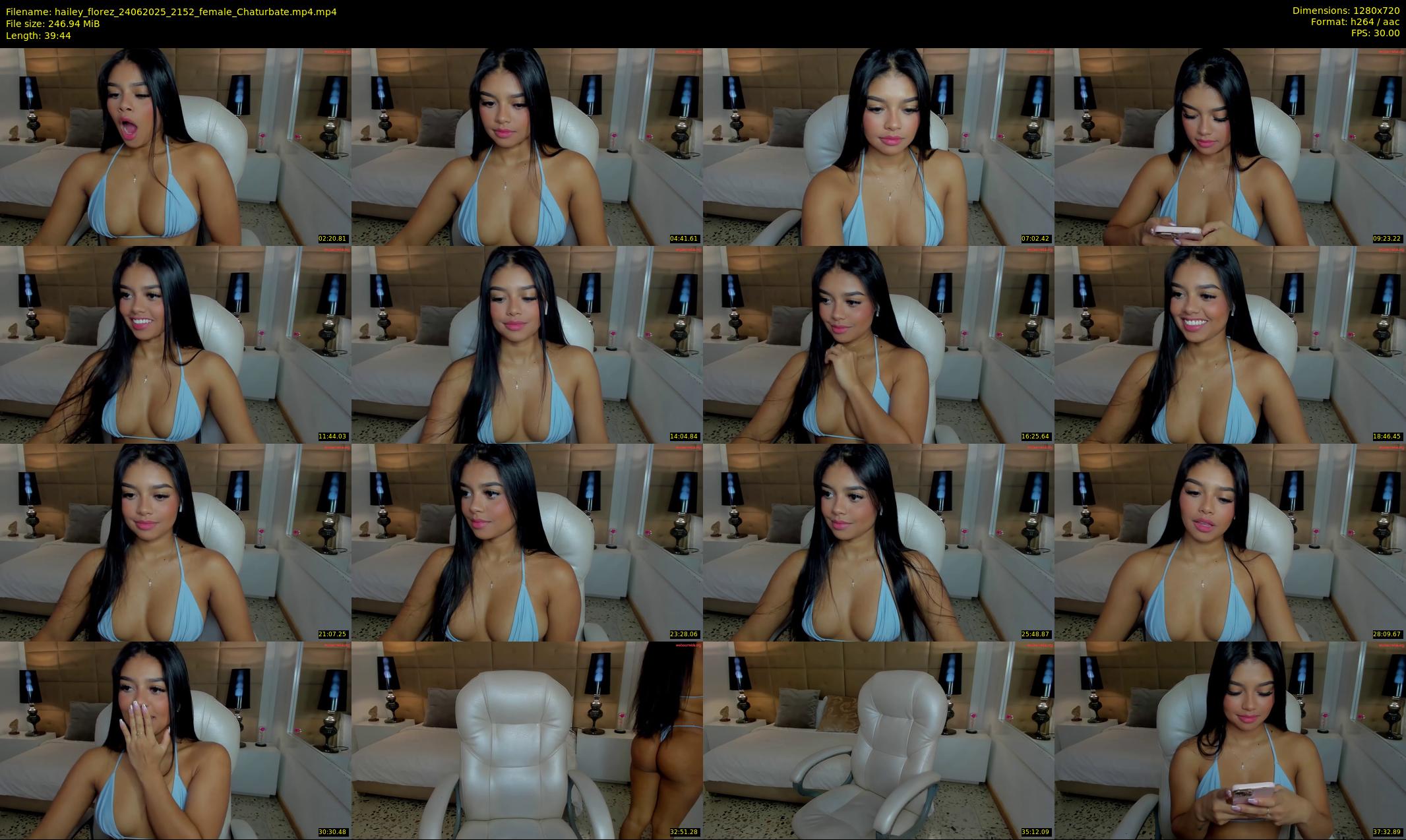 hailey_florez — 40 minute Chaturbate female cam show recording, 720p, Jun 24, 2025