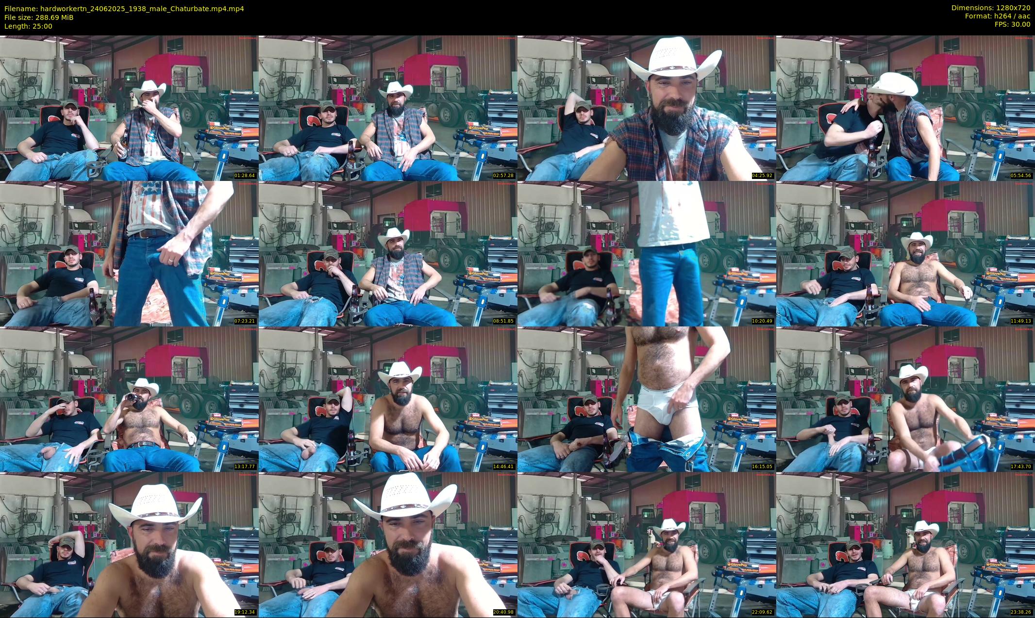 hardworkertn — 25 minute Chaturbate male cam show recording, 720p, Jun 24, 2025