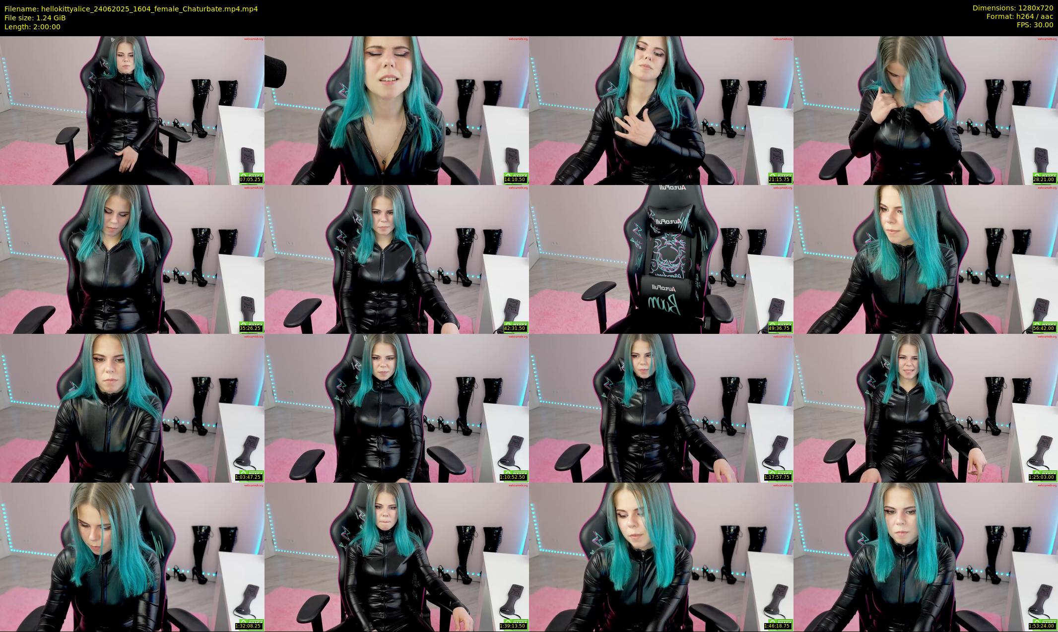 hellokittyalice — 120 minute Chaturbate female cam show recording, 720p, Jun 24, 2025