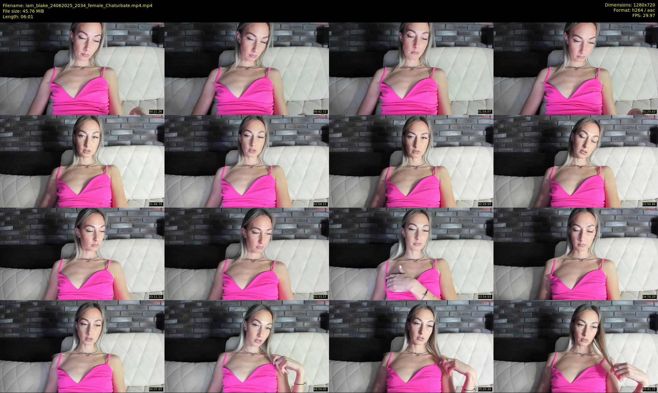 iam_blake — 7 minute Chaturbate female cam show recording, 720p, Jun 24, 2025
