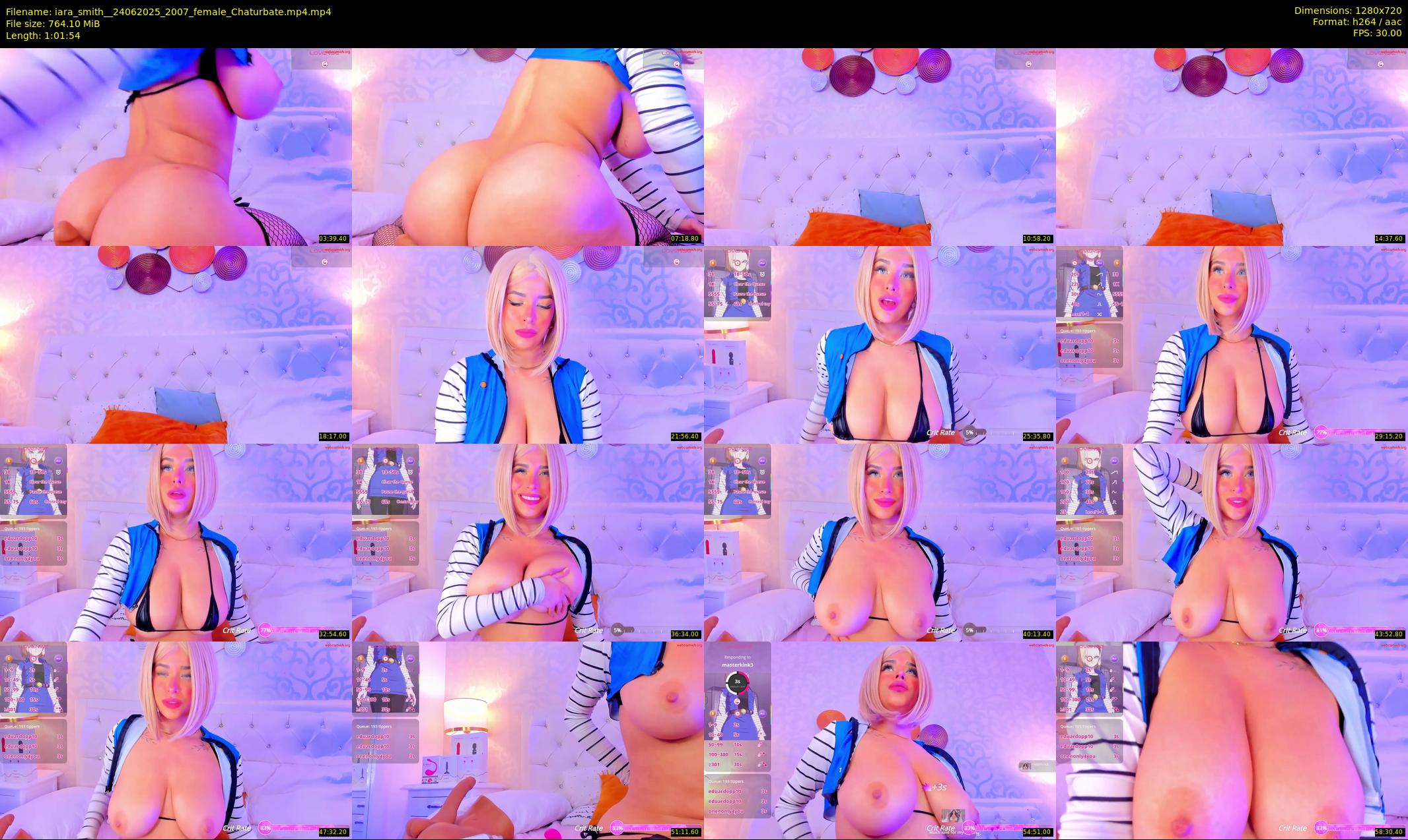 iara_smith_ — 62 minute Chaturbate female cam show recording, 720p, Jun 24, 2025