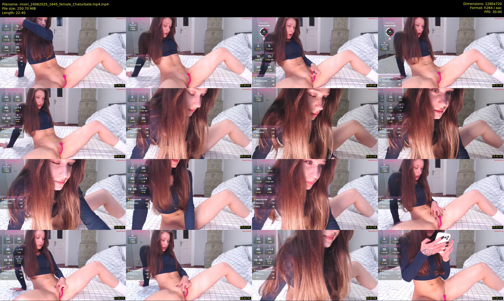 imsiri — 23 minute Chaturbate female cam show recording, 720p, Jun 24, 2025