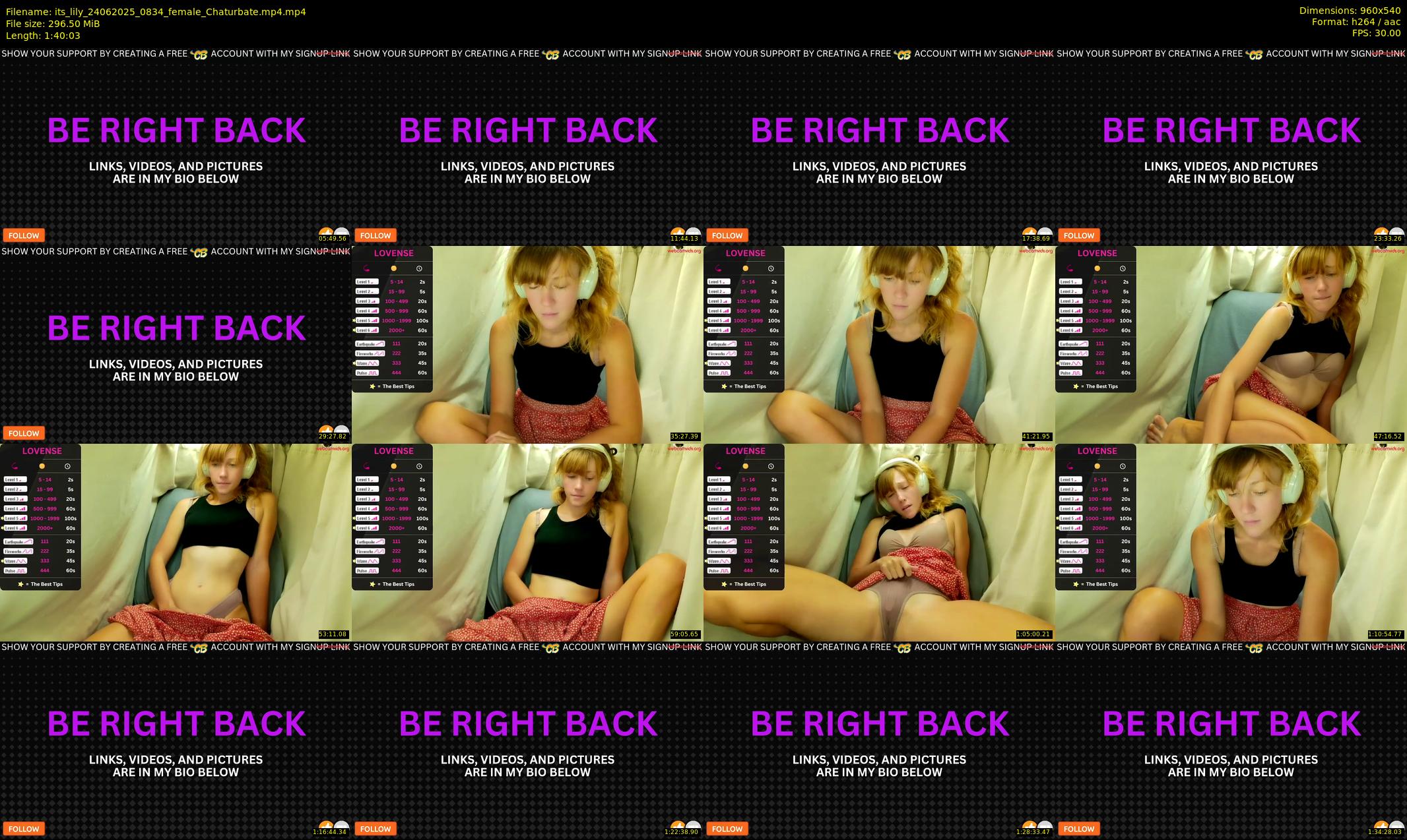 its_lily — 101 minute Chaturbate female cam show recording, 480p, Jun 24, 2025