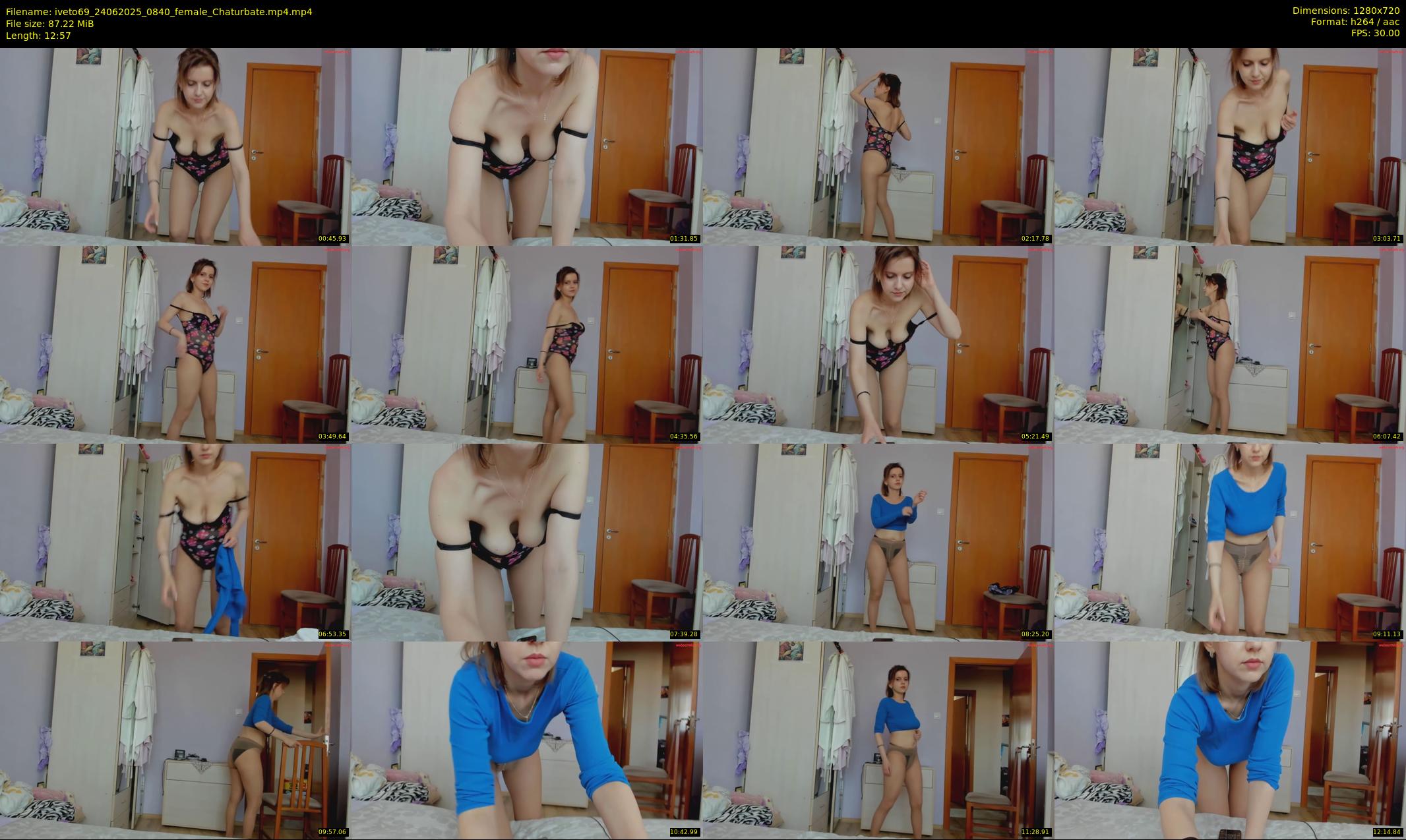 iveto69 — 13 minute Chaturbate female cam show recording, 720p, Jun 24, 2025