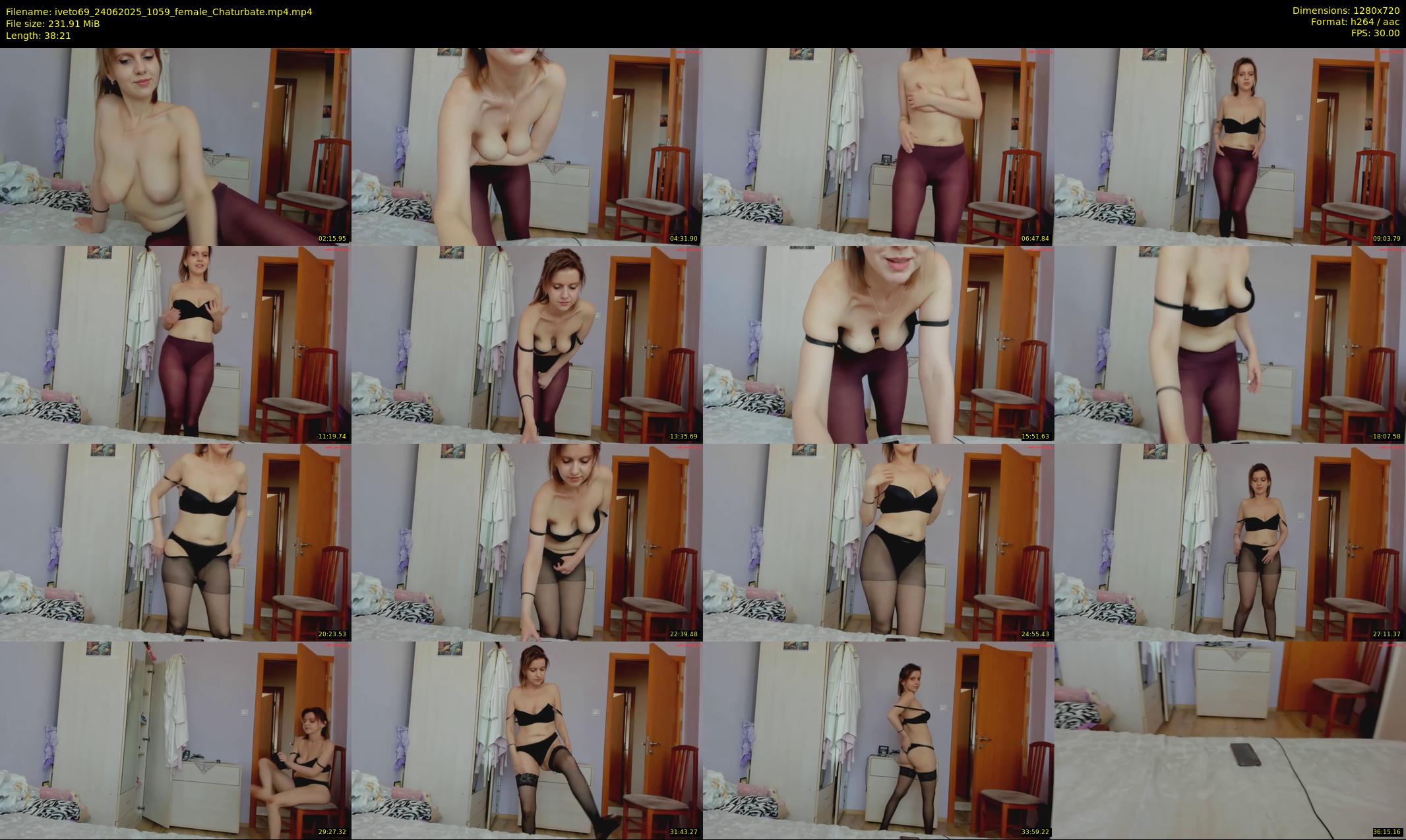 iveto69 — 39 minute Chaturbate female cam show recording, 720p, Jun 24, 2025