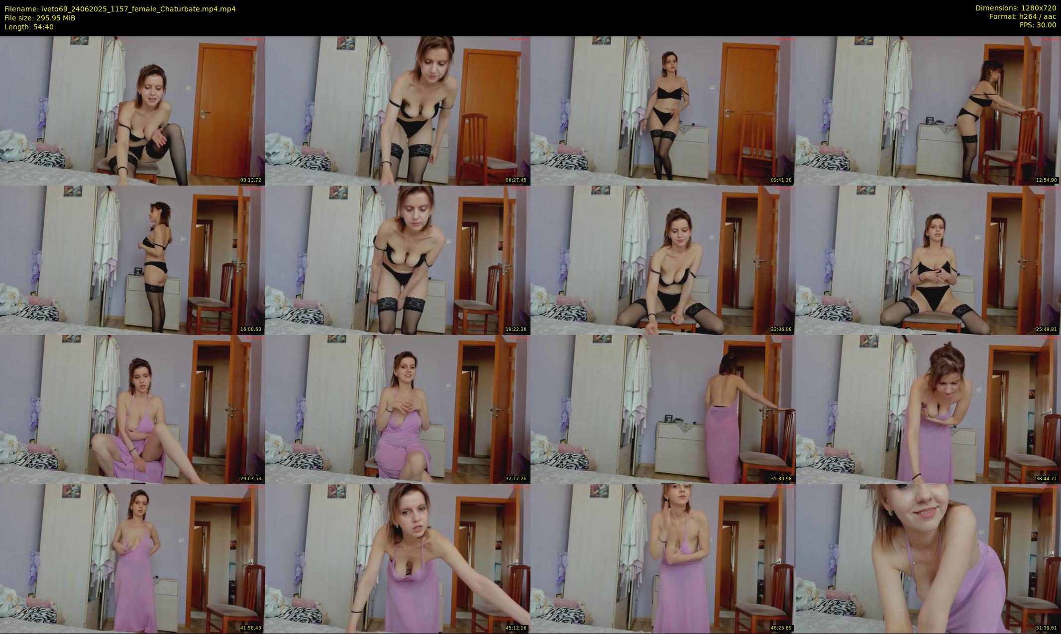 iveto69 — 55 minute Chaturbate female cam show recording, 720p, Jun 24, 2025