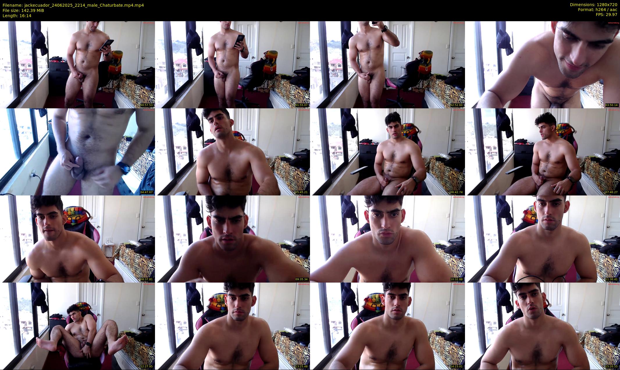 jackecuador — 17 minute Chaturbate male cam show recording, 720p, Jun 24, 2025