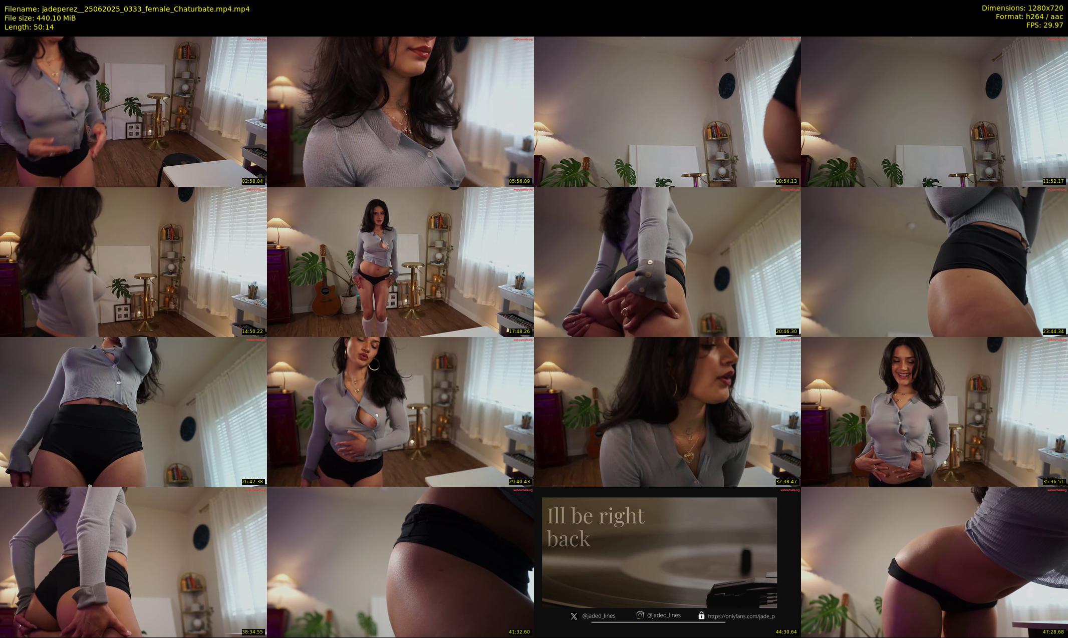 jadeperez_ — 51 minute Chaturbate female cam show recording, 720p, Jun 25, 2025